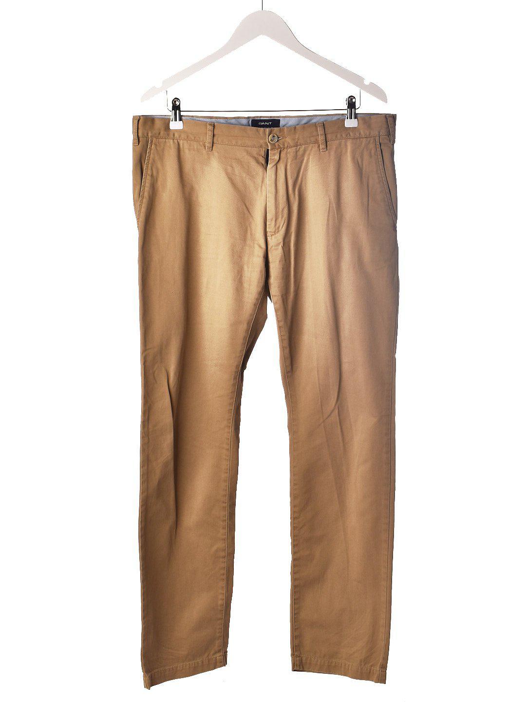 GANT Bukser - W35 L32 / Beige / Mand - SassyLAB Secondhand