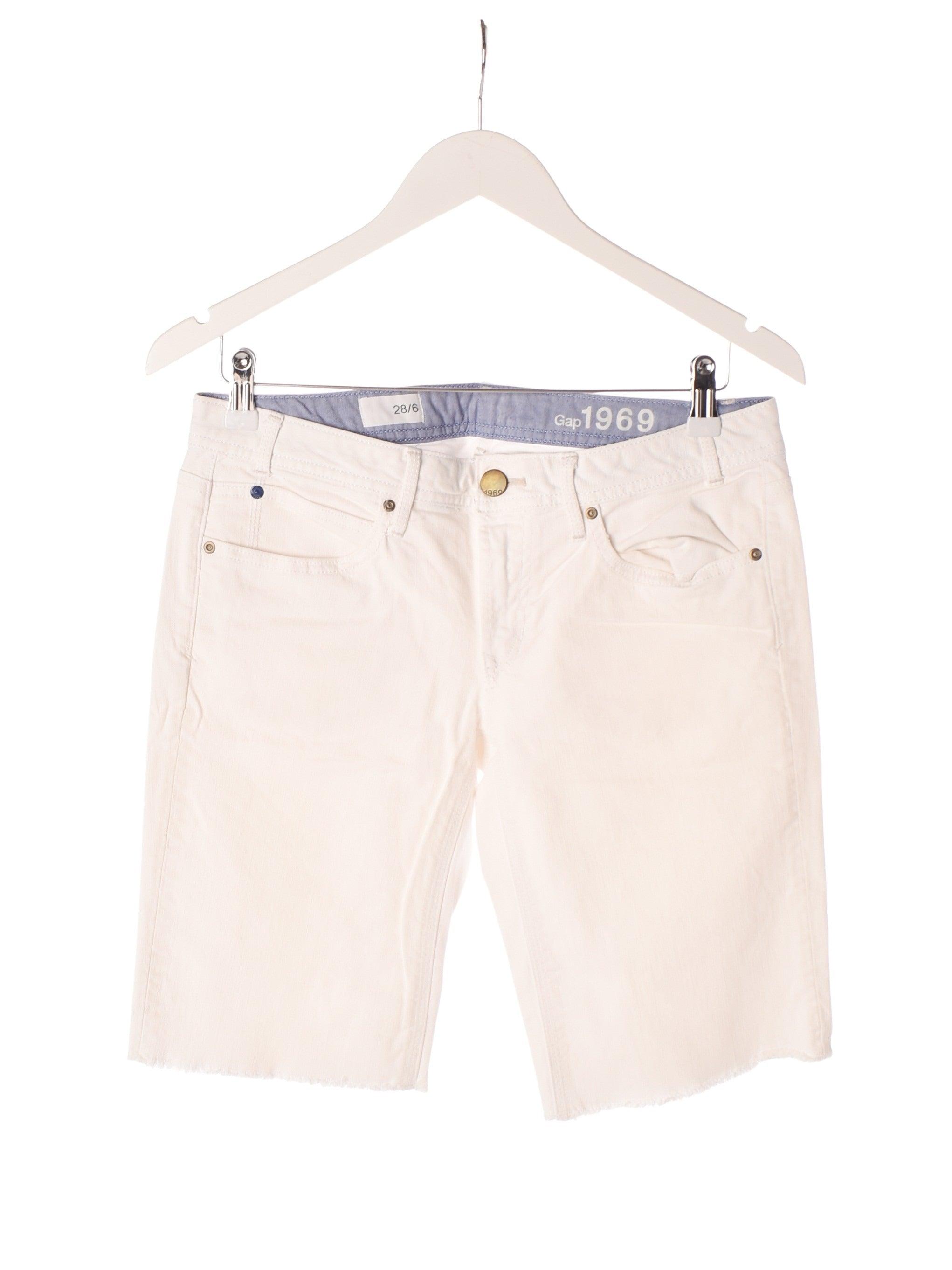 Gap Shorts - 28 / Hvid / Kvinde - SassyLAB Secondhand
