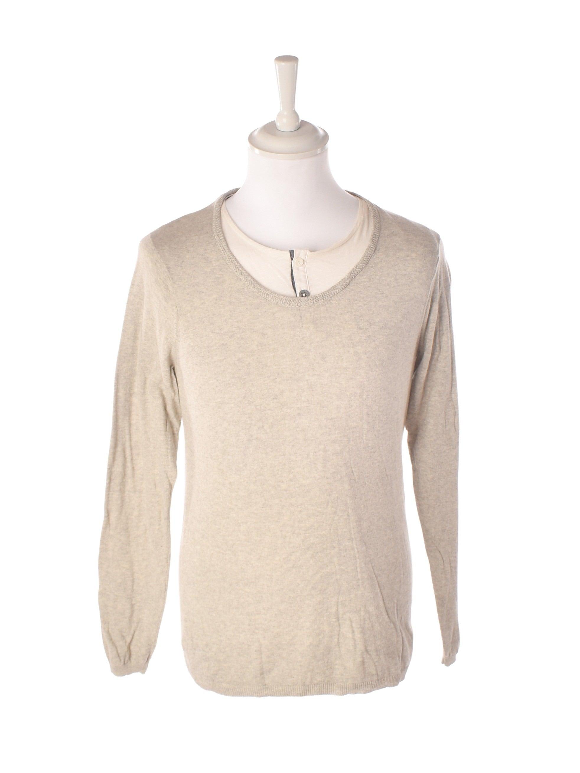 Garcia Jeans Sweater - S / Grå / Mand - SassyLAB Secondhand