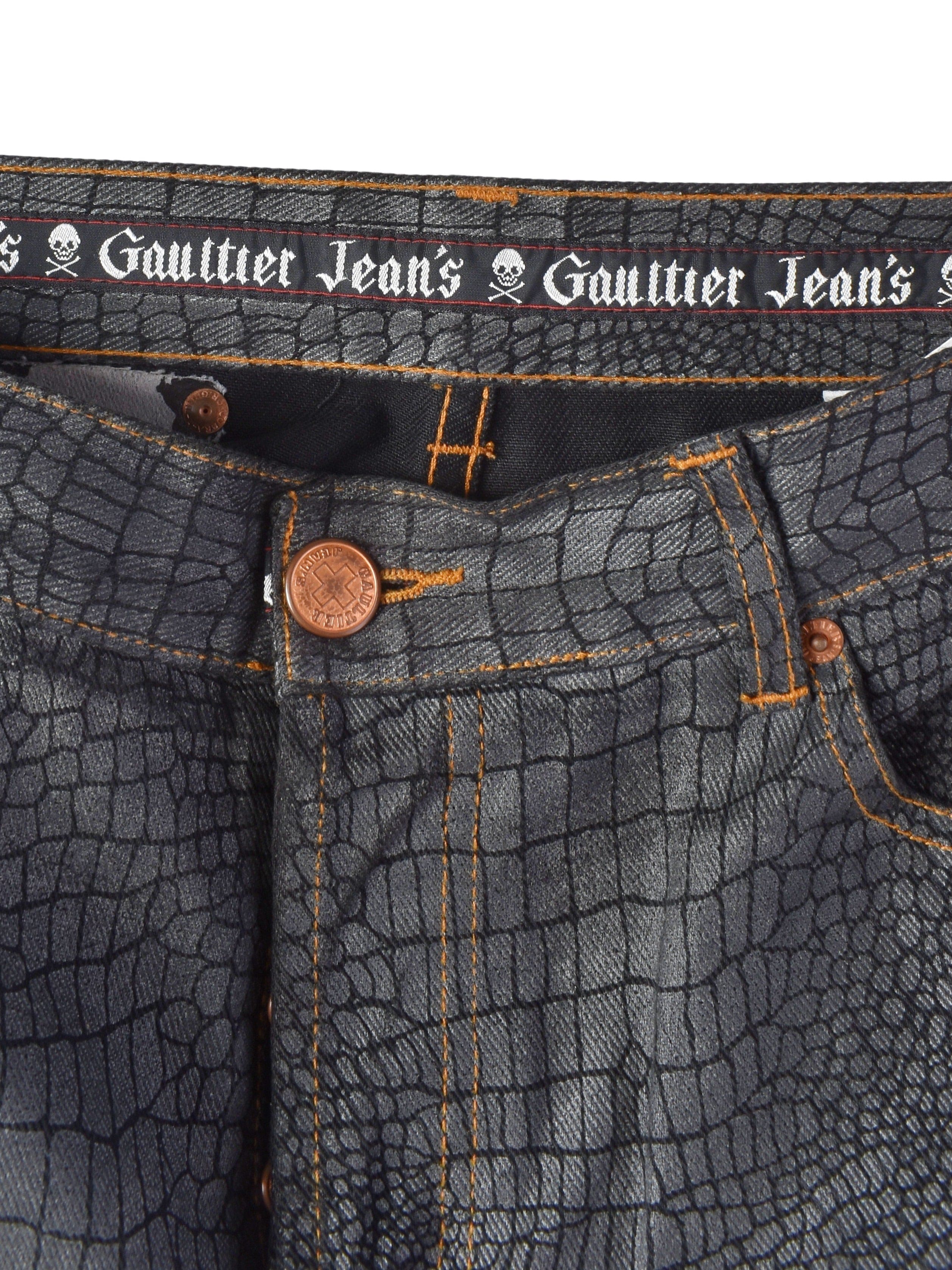 Gaultier Jeans Jeans - 44 / Grå / Kvinde - SassyLAB Secondhand