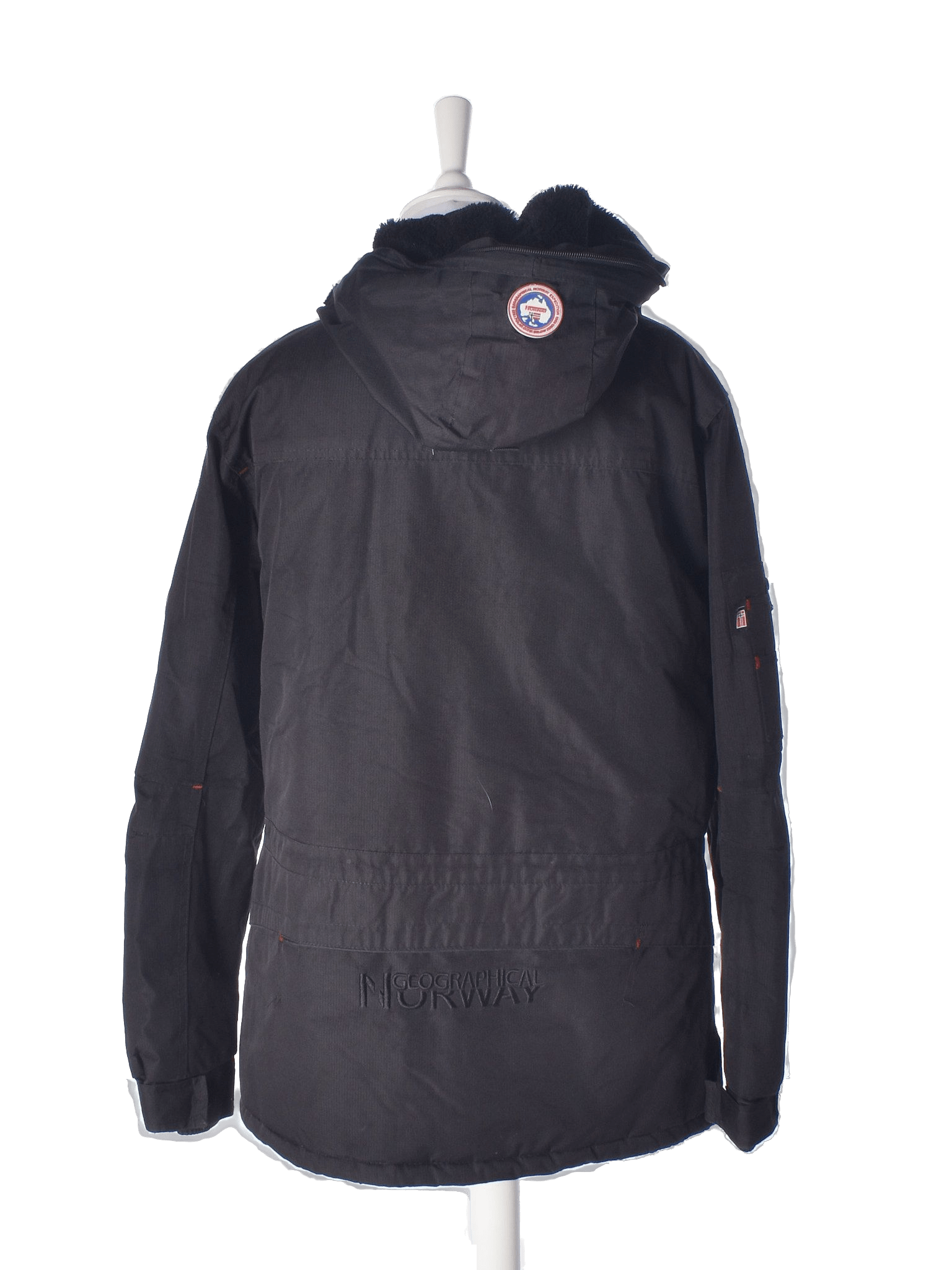Geographical Norway Jakke - M / Sort / Kvinde - SassyLAB Secondhand