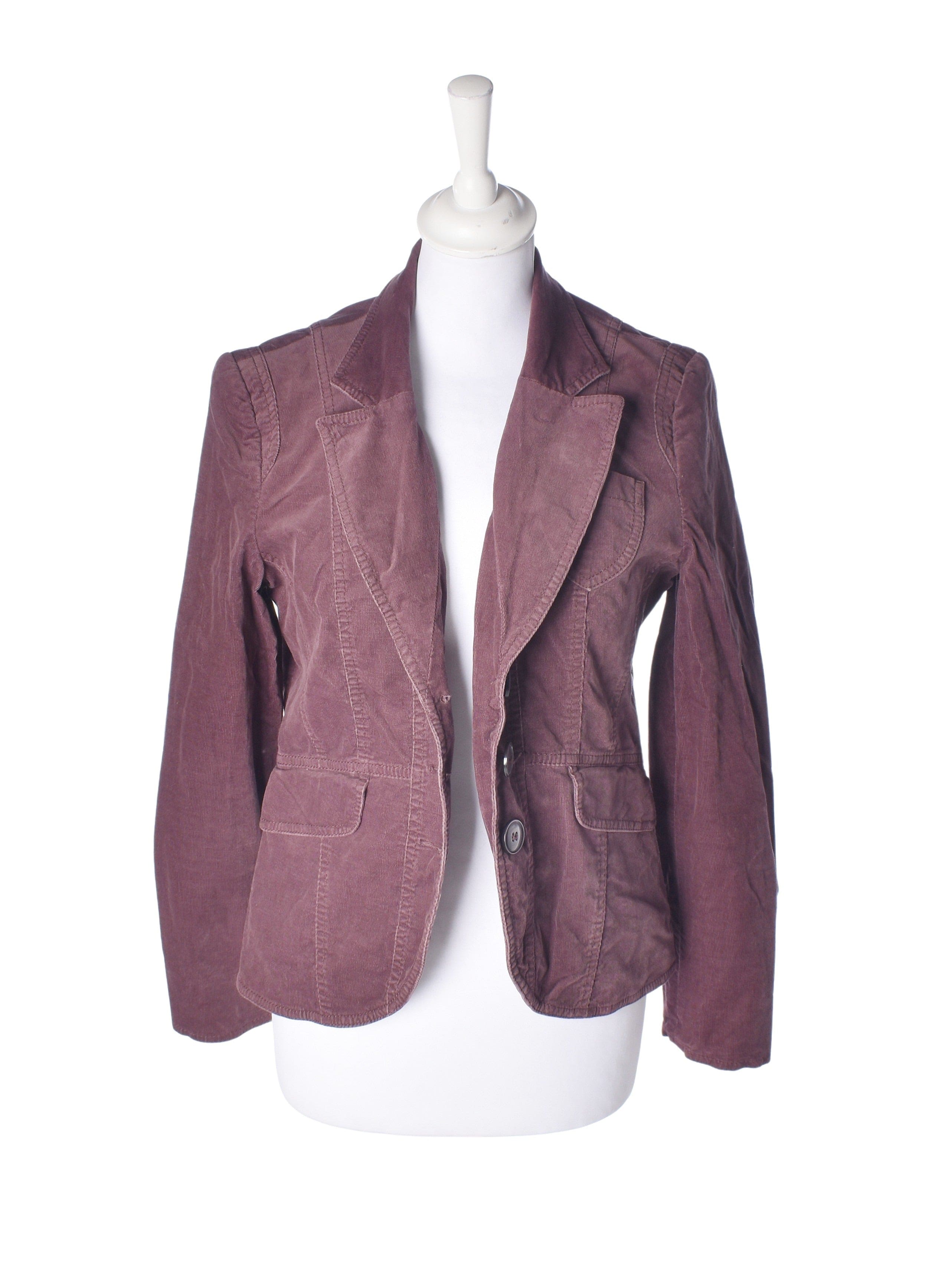 Gerry Weber Blazer - 36 / Bordeaux / Kvinde - SassyLAB Secondhand