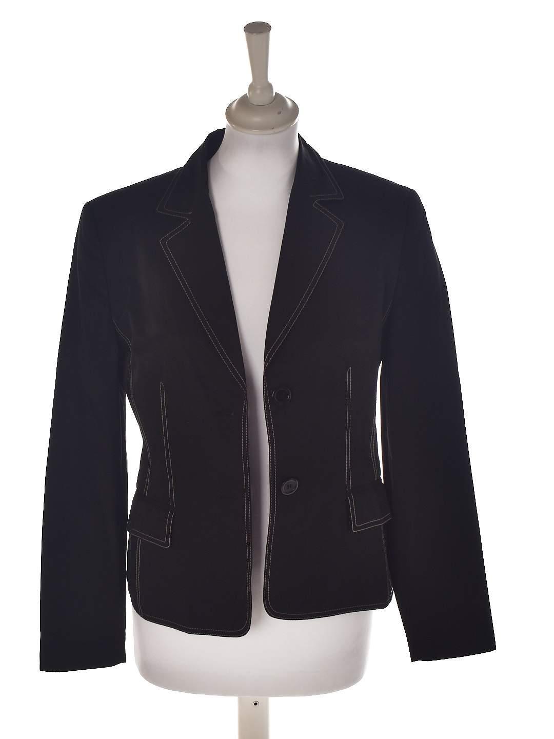 Gerry Weber Blazer - 36 / Sort / Kvinde - SassyLAB Secondhand