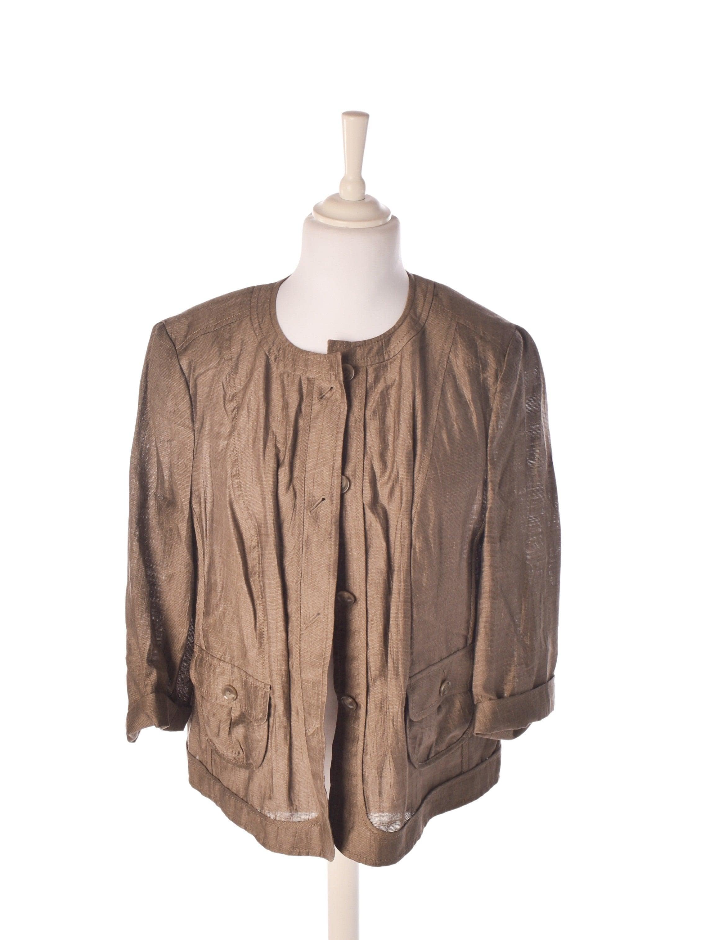 Gerry Weber Blazer - L / Brun / Kvinde - SassyLAB Secondhand