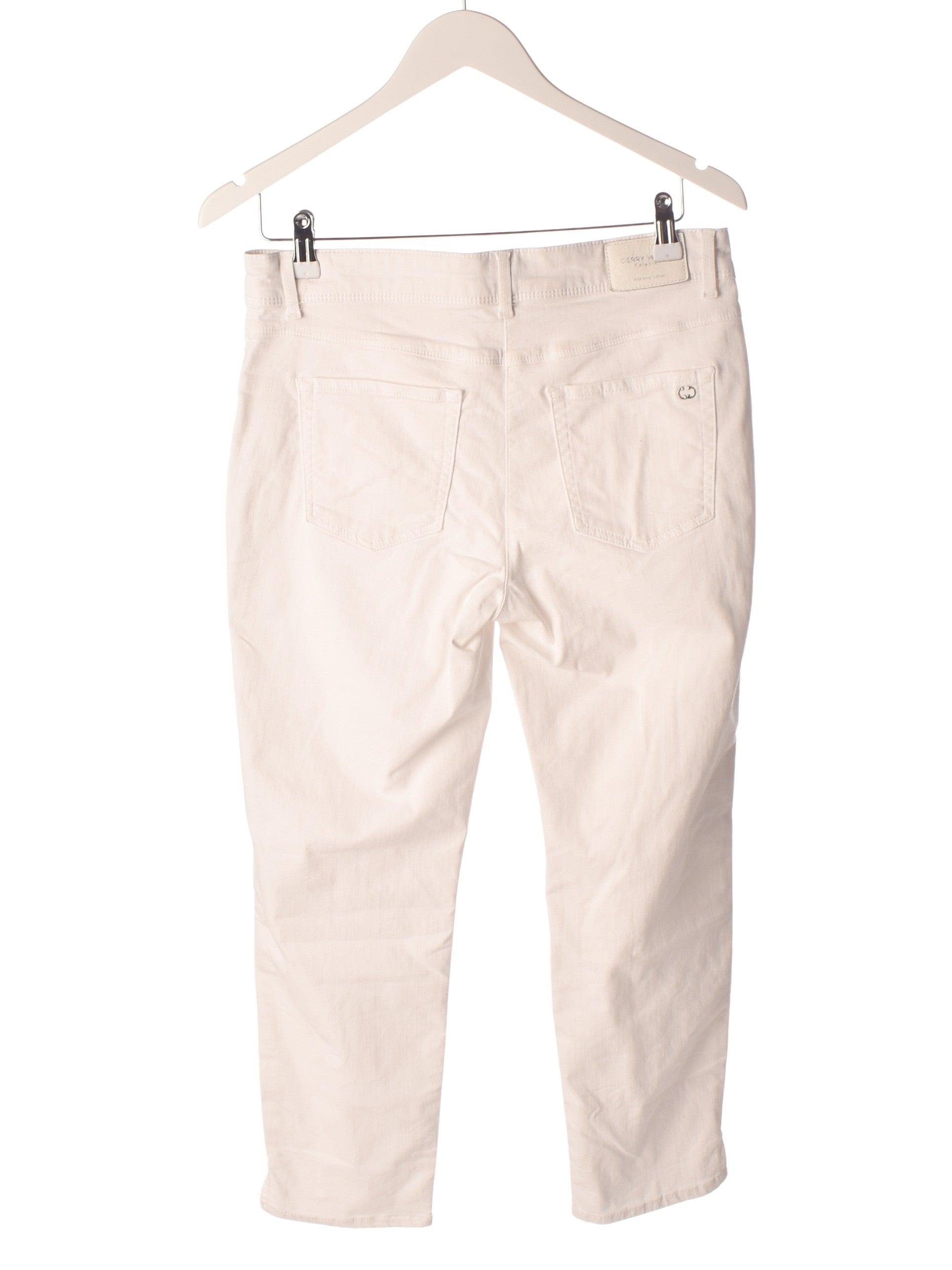 Gerry Weber Bukser - XS / Hvid / Kvinde - SassyLAB Secondhand