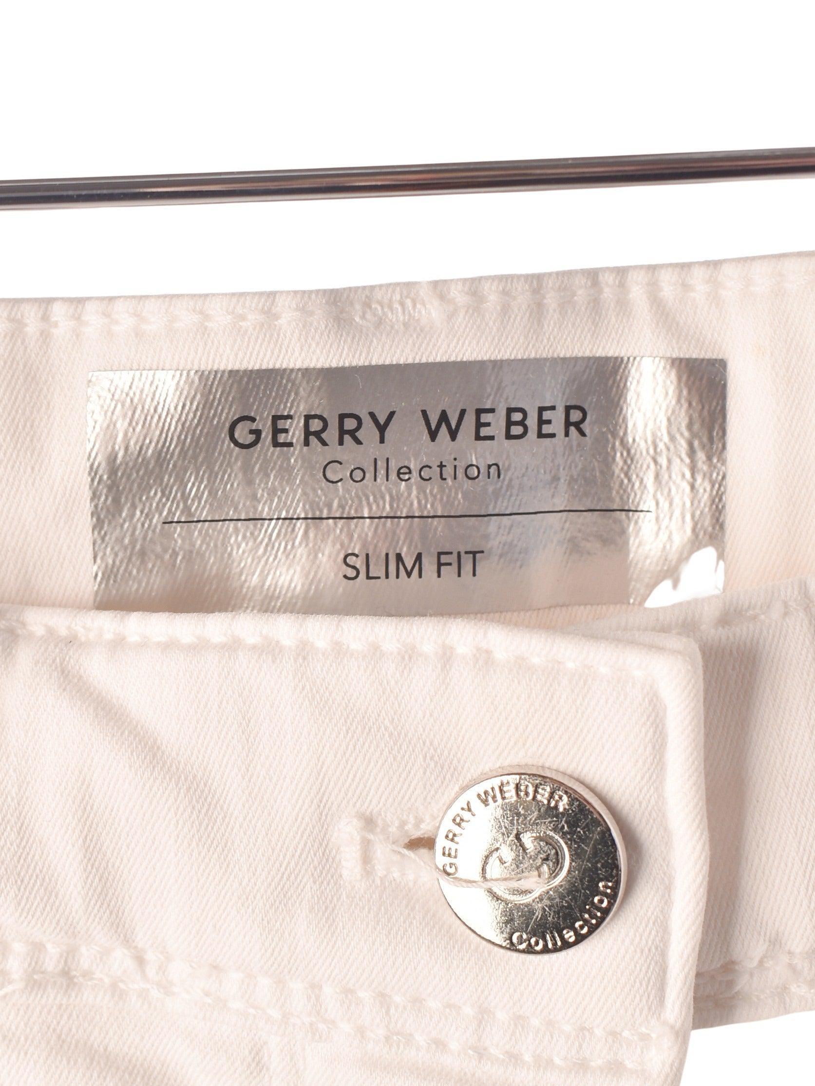 Gerry Weber Bukser - XS / Hvid / Kvinde - SassyLAB Secondhand