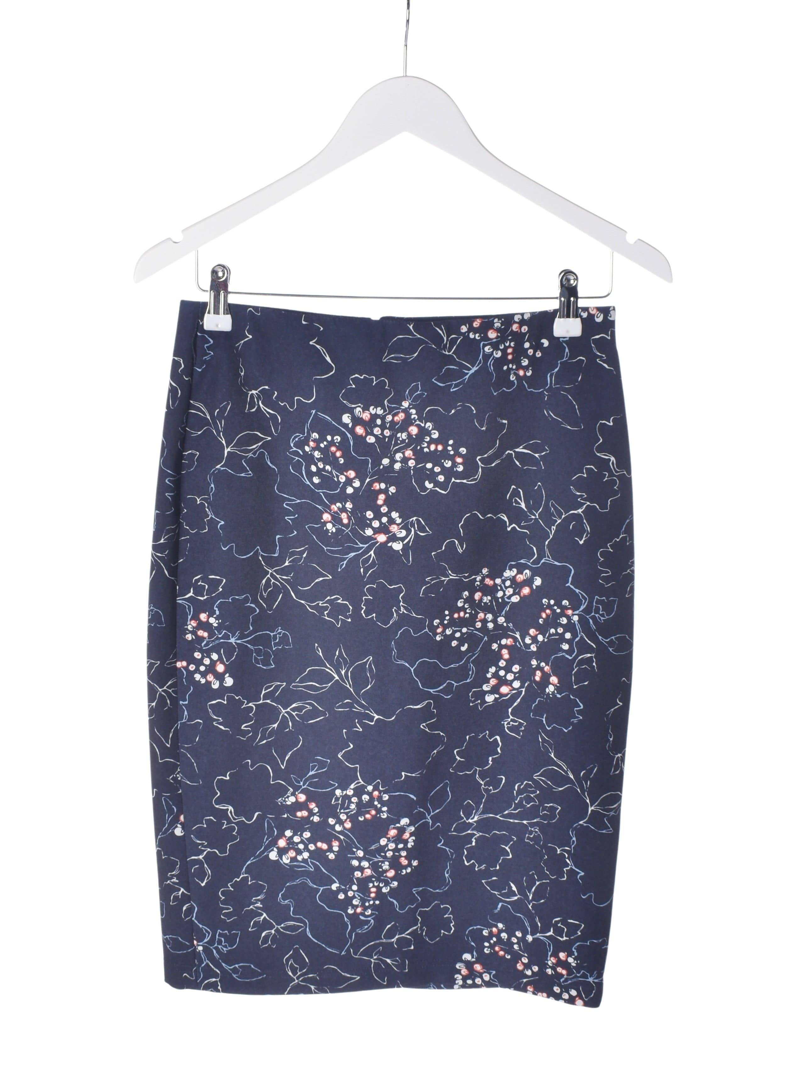Gerry Weber Nederdel - 34 / Blå / Kvinde - SassyLAB Secondhand