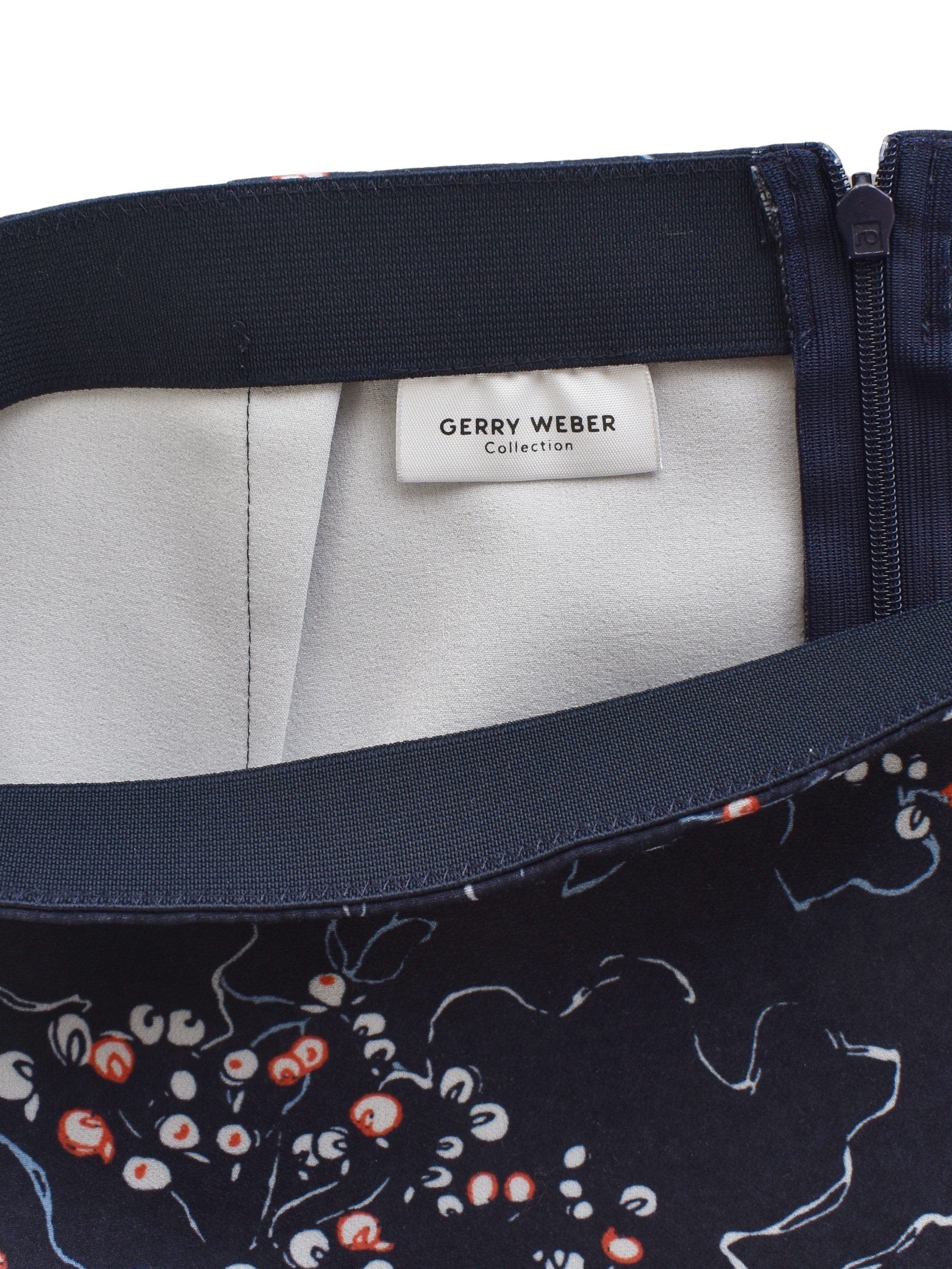 Gerry Weber Nederdel - 34 / Blå / Kvinde - SassyLAB Secondhand