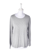 Gerry Weber T-Shirt - M / Grå / Kvinde - SassyLAB Secondhand