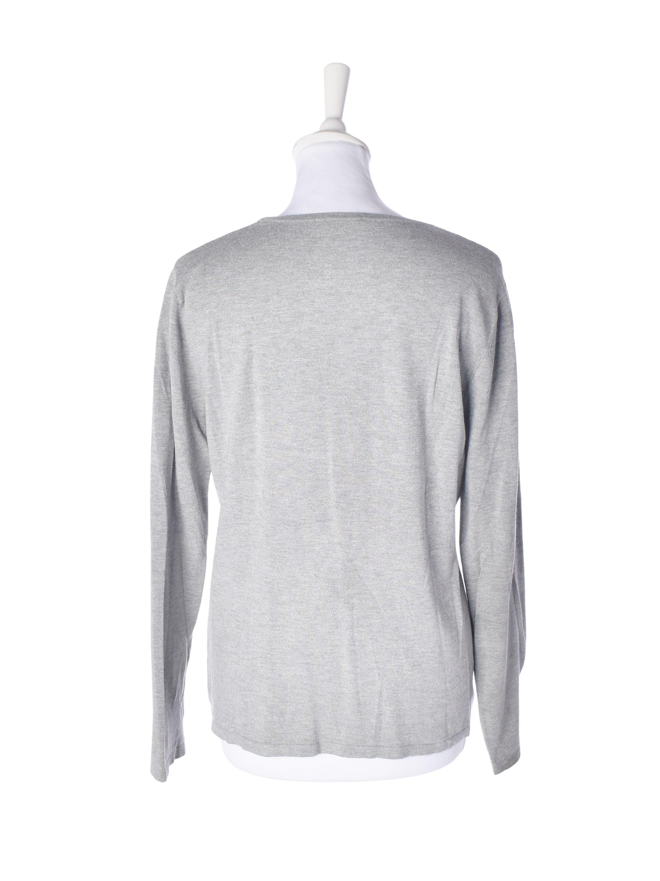 Gerry Weber T-Shirt - M / Grå / Kvinde - SassyLAB Secondhand