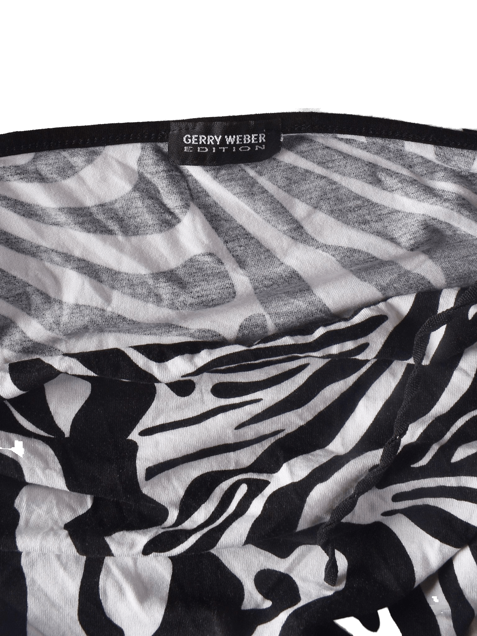 Gerry Weber T-Shirt - S / Sort / Kvinde - SassyLAB Secondhand