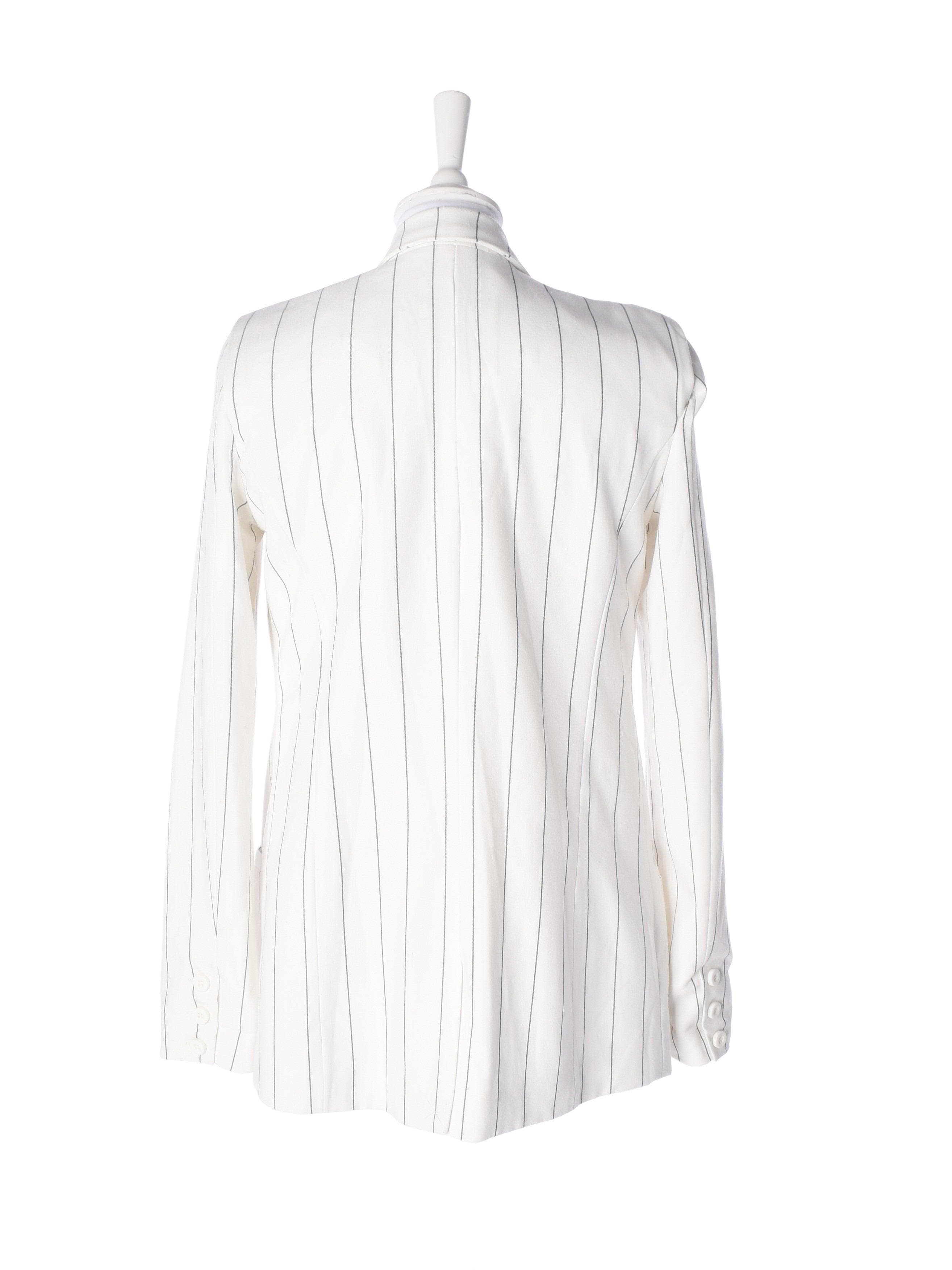 Gestuz Blazer - 34 / Hvid / Kvinde - SassyLAB Secondhand