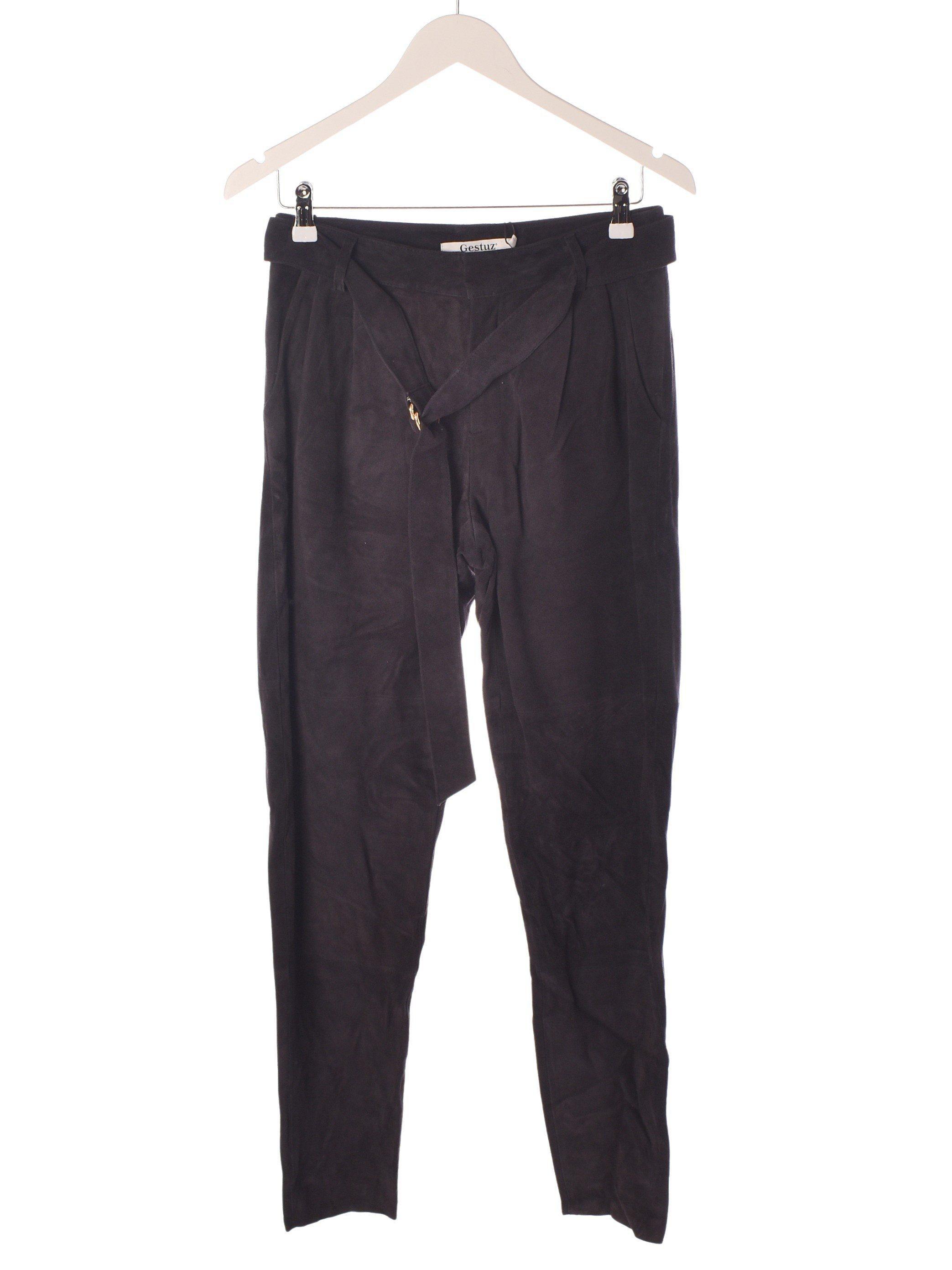 Gestuz Bukser - 36 / Sort / Kvinde - SassyLAB Secondhand