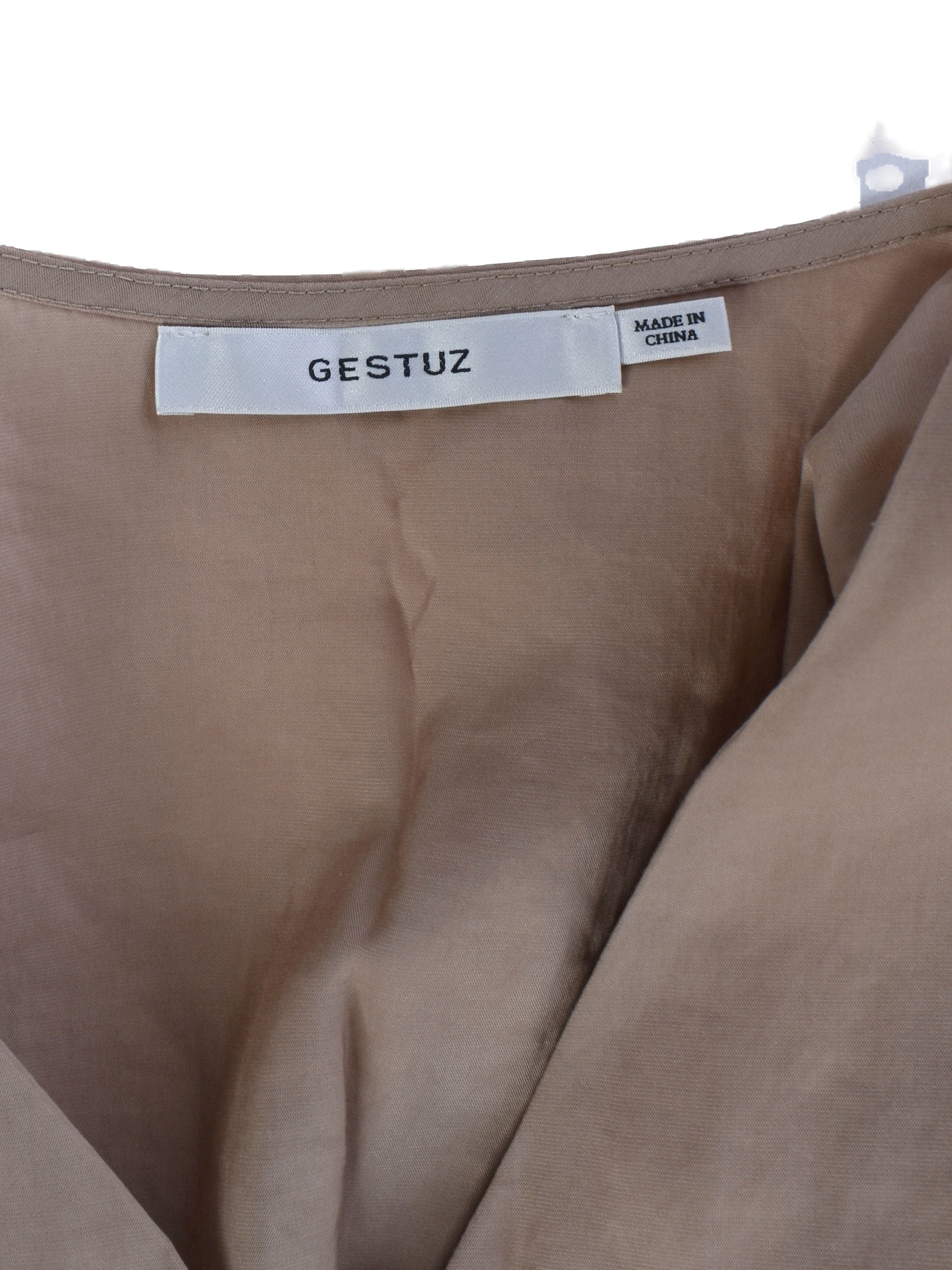 Gestuz Kjole - 38 / Beige / Kvinde - SassyLAB Secondhand