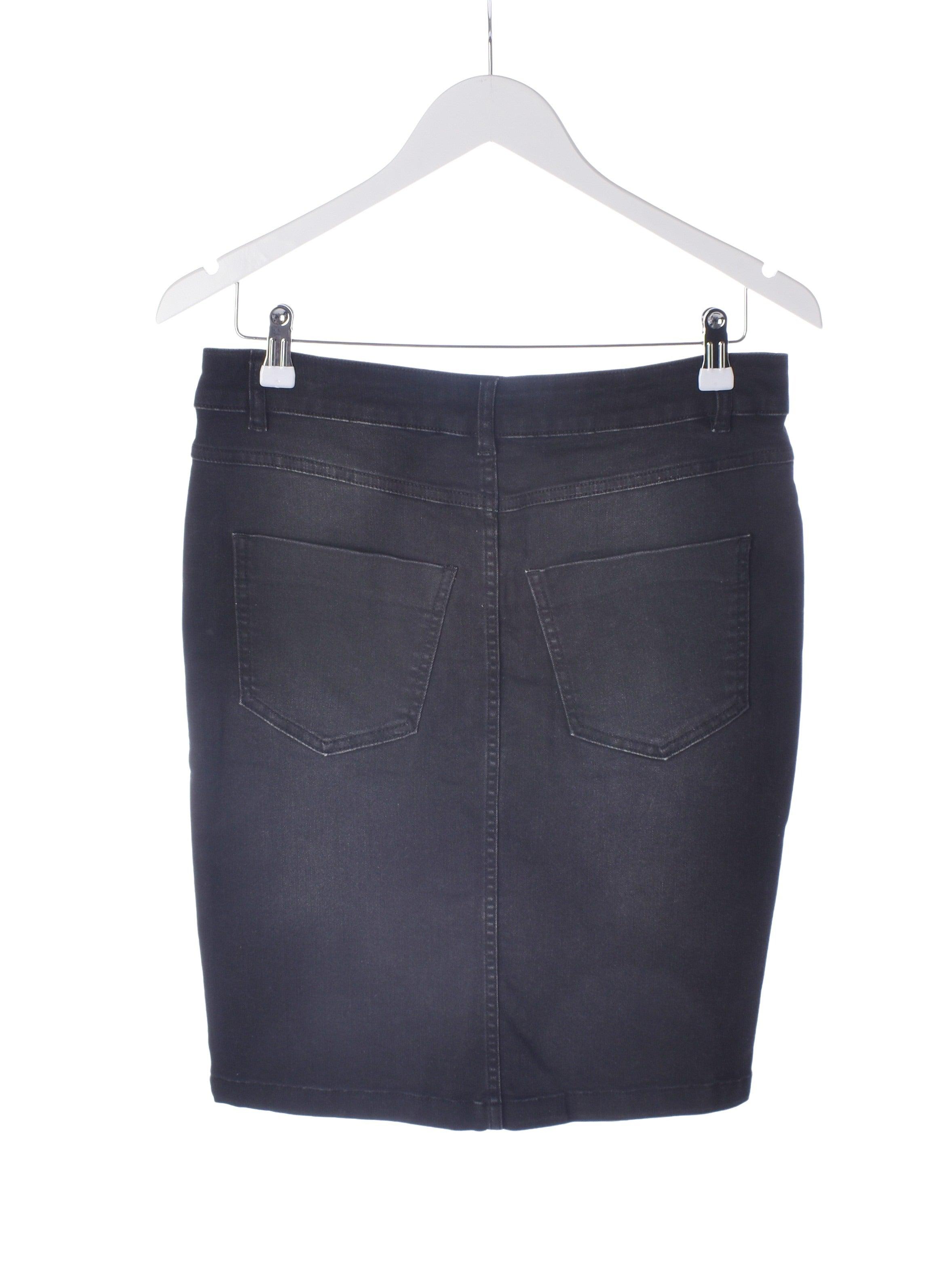 Gestuz Nederdel - 38 / Sort / Kvinde - SassyLAB Secondhand