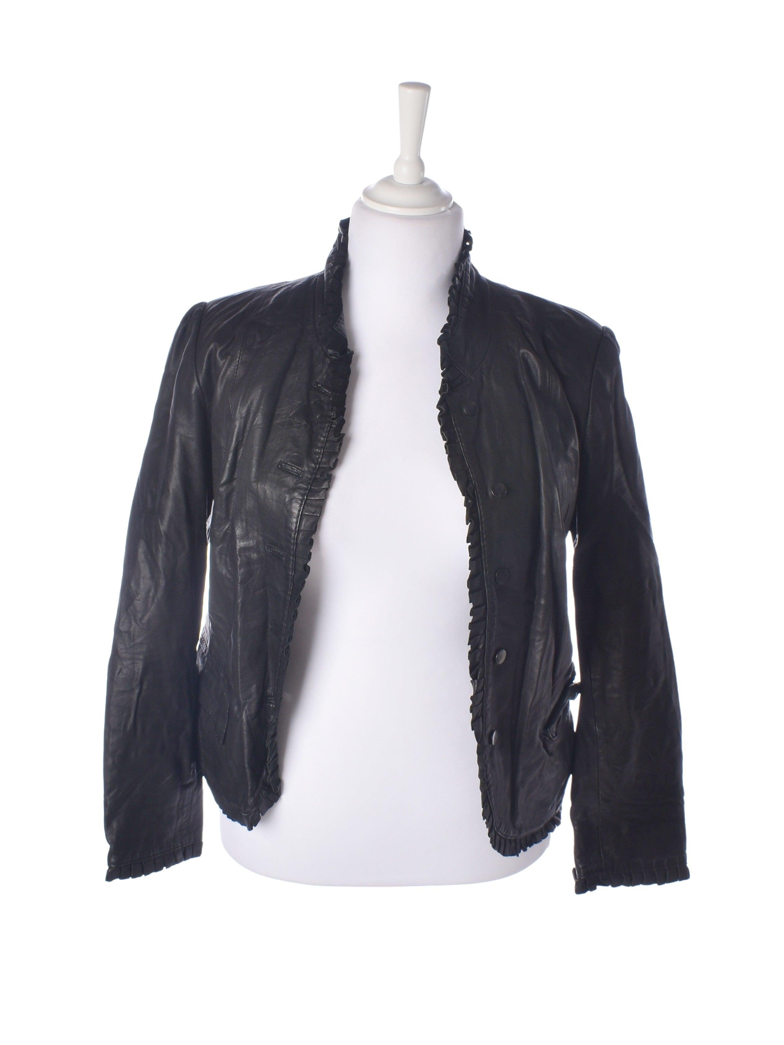 Gian Mori Jakke - M / Sort / Kvinde - SassyLAB Secondhand