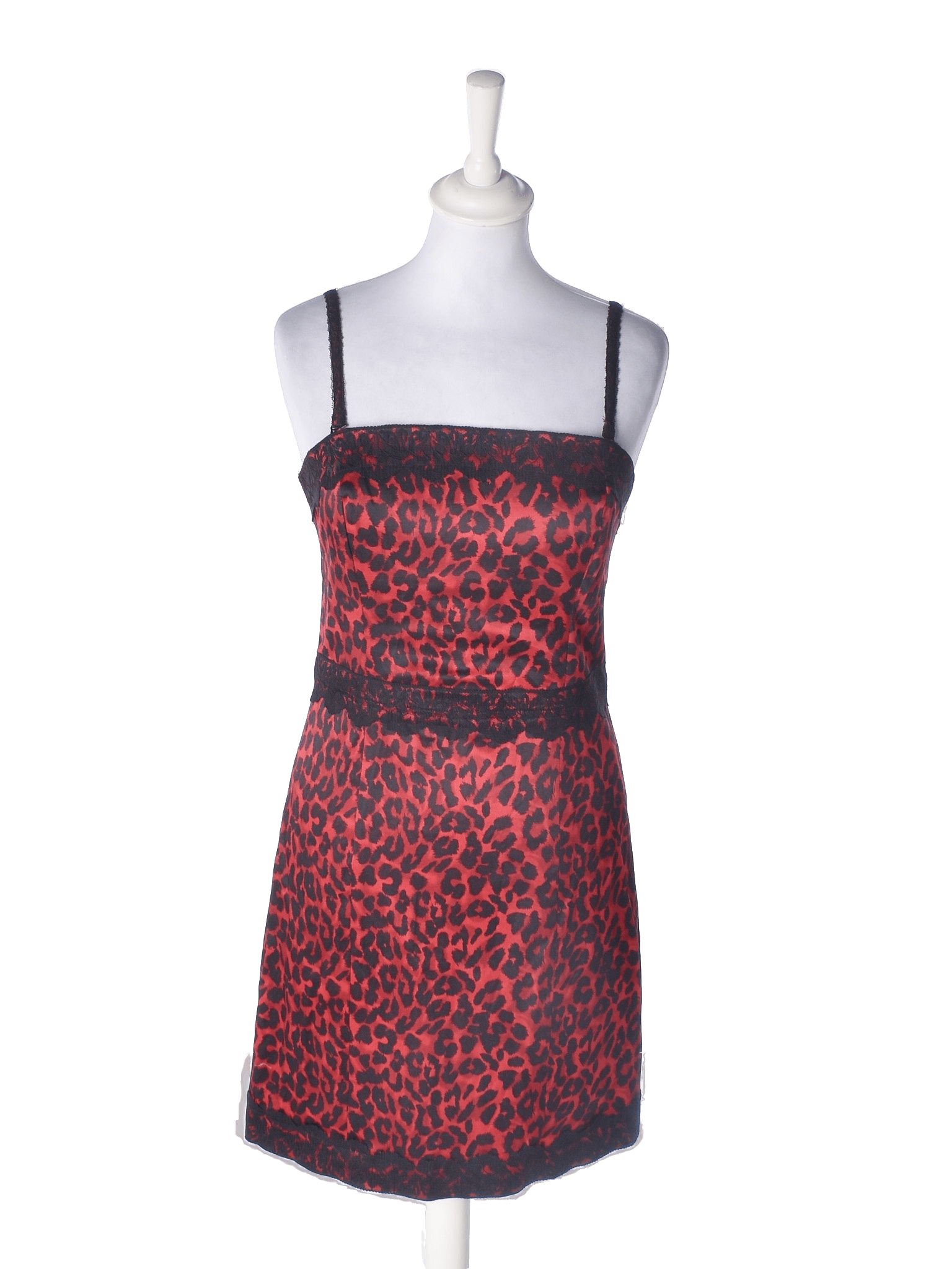 Gina Tricot Kjole - 36 / Rød / Kvinde - SassyLAB Secondhand
