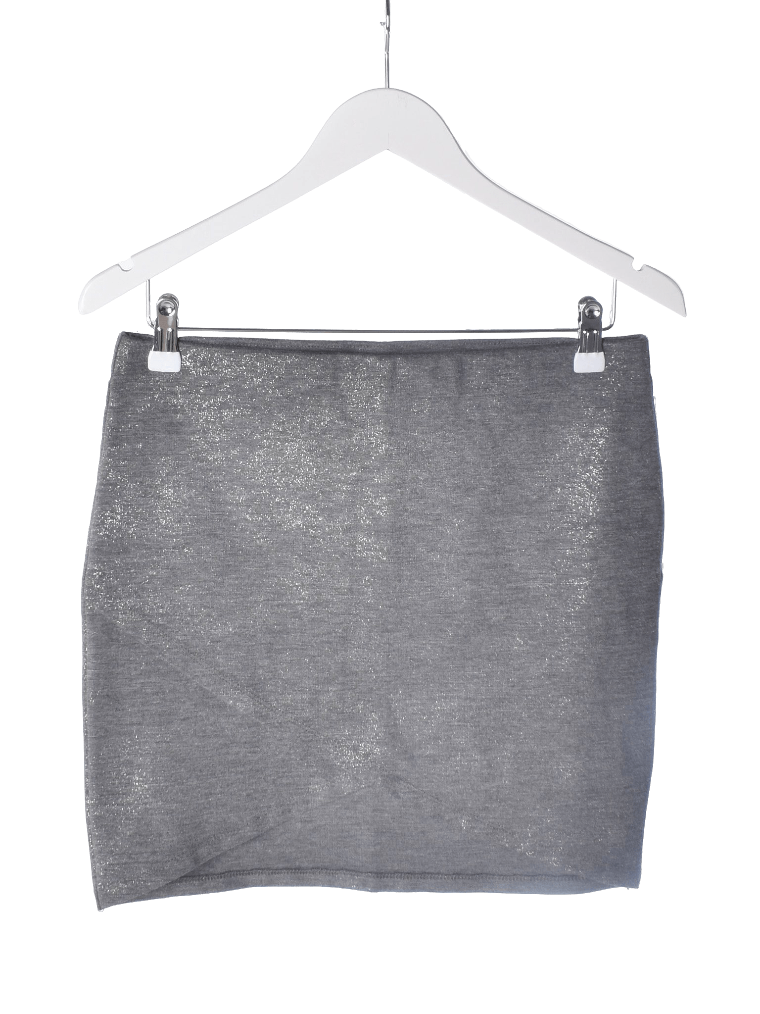 Gina Tricot Nederdel - L / Grå / Kvinde - SassyLAB Secondhand