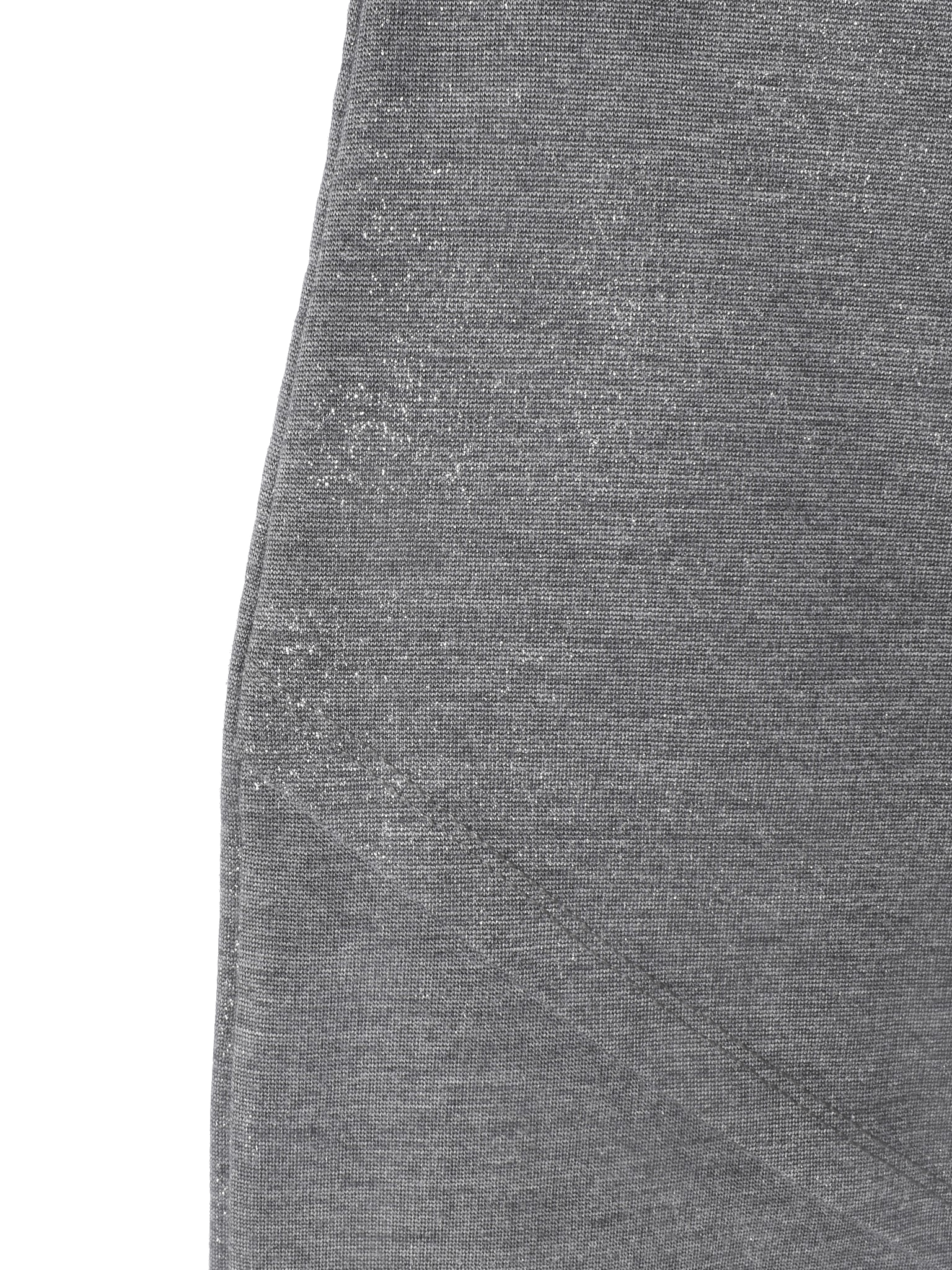 Gina Tricot Nederdel - L / Grå / Kvinde - SassyLAB Secondhand