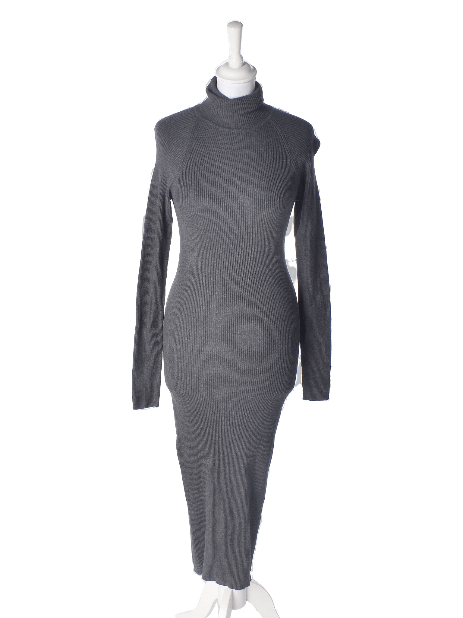Gina Tricot Shape Kjole - M / Grå / Kvinde - SassyLAB Secondhand