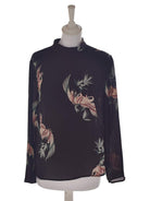 Gina Tricot Skjorte - 36 / Sort / Kvinde - SassyLAB Secondhand