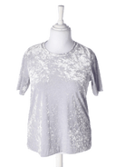 Gina Tricot T-Shirt - XL / Grå / Kvinde - SassyLAB Secondhand