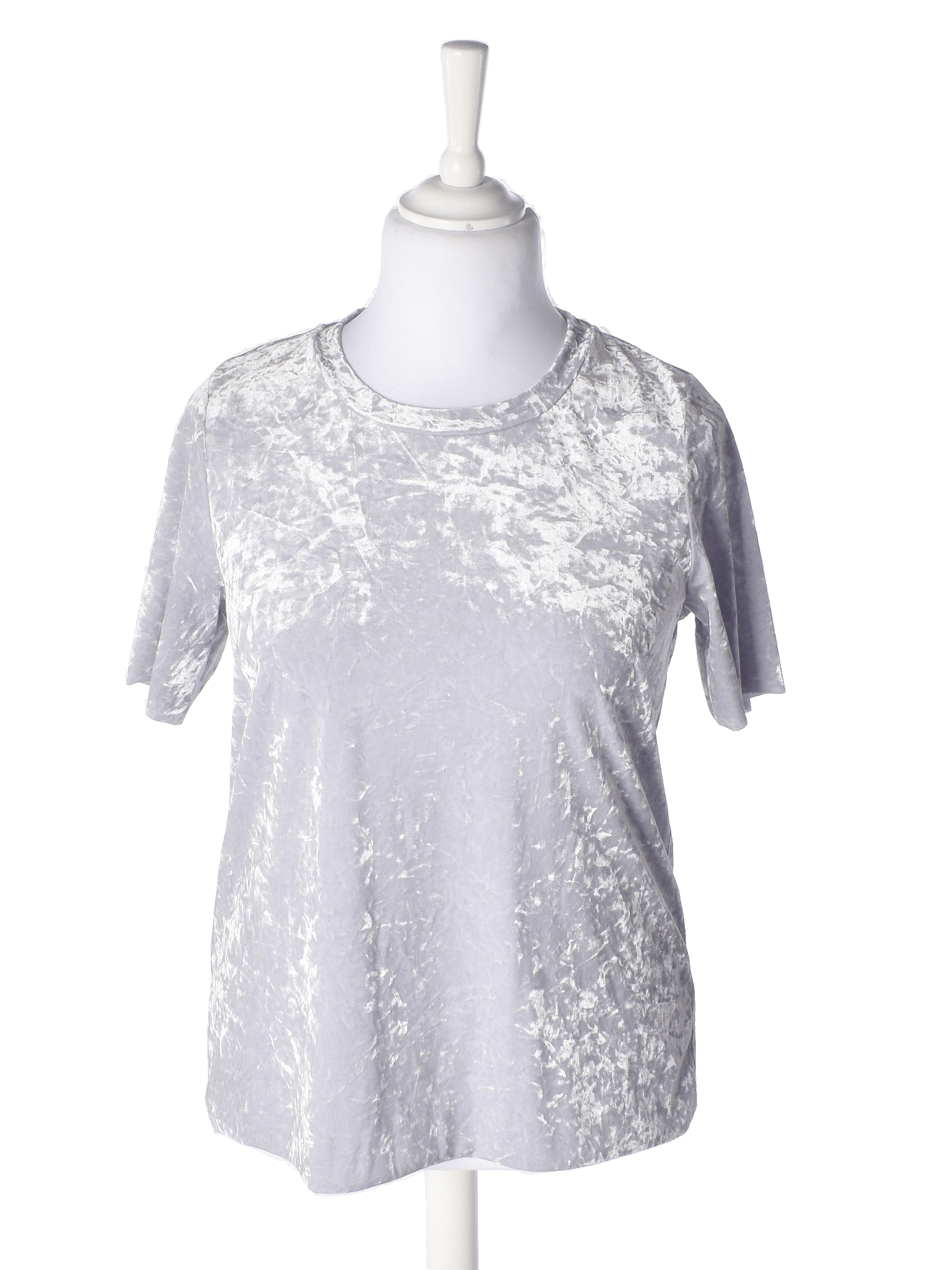 Gina Tricot T-Shirt - XL / Grå / Kvinde - SassyLAB Secondhand