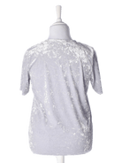 Gina Tricot T-Shirt - XL / Grå / Kvinde - SassyLAB Secondhand