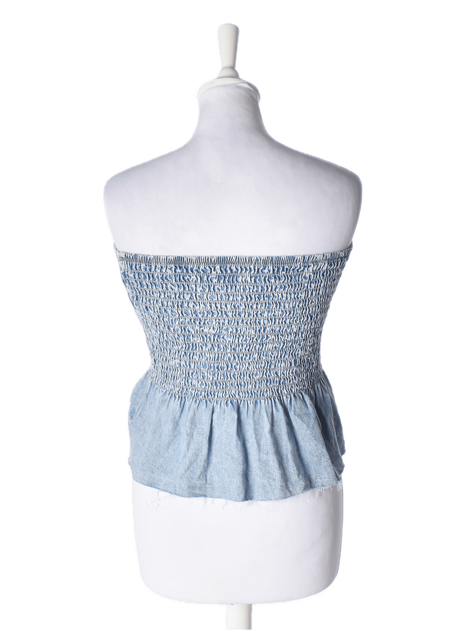 Gina Tricot Top - S / Blå / Kvinde - SassyLAB Secondhand