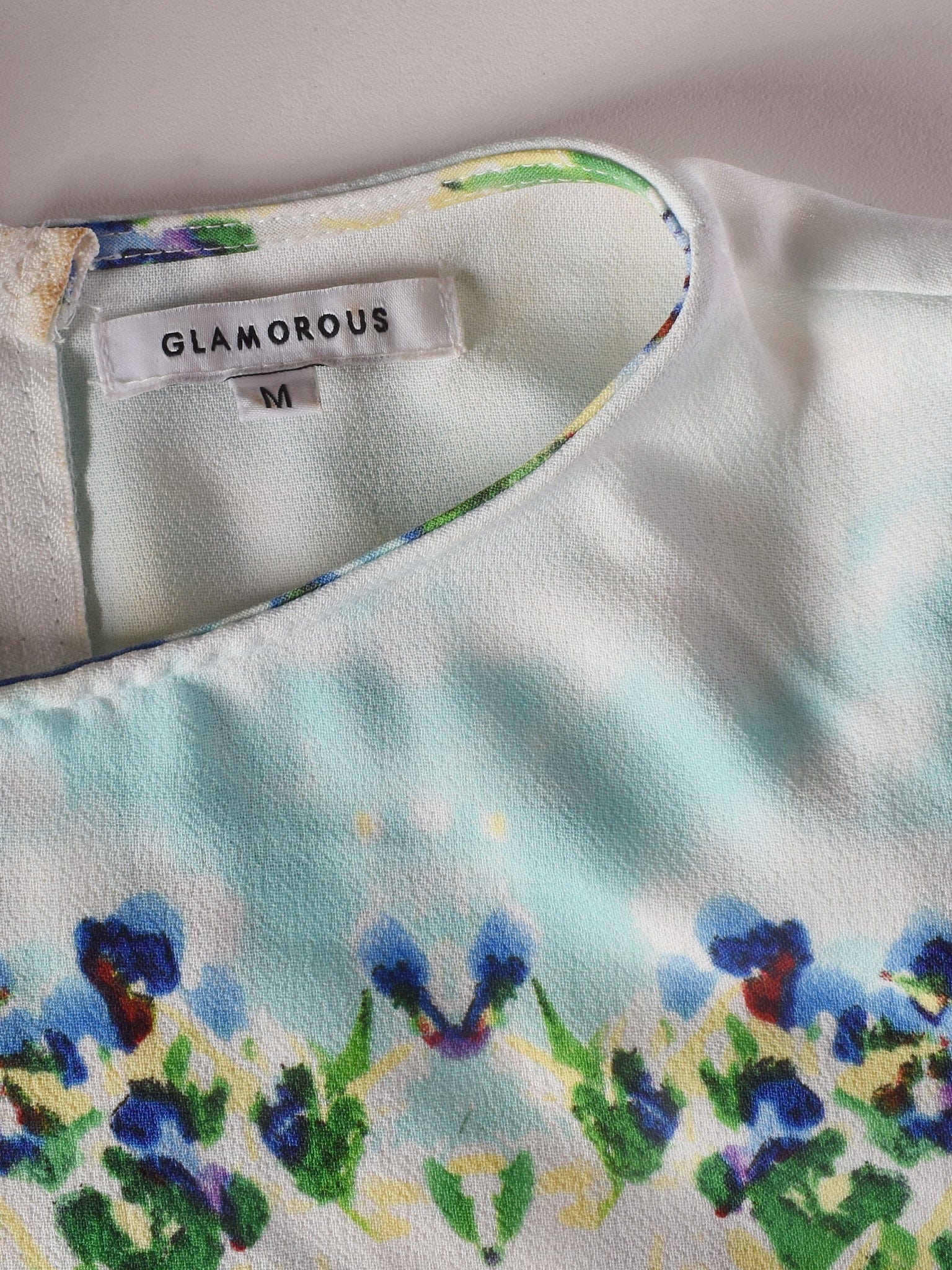 Glamorous Kjole - M / Grøn / Kvinde - SassyLAB Secondhand