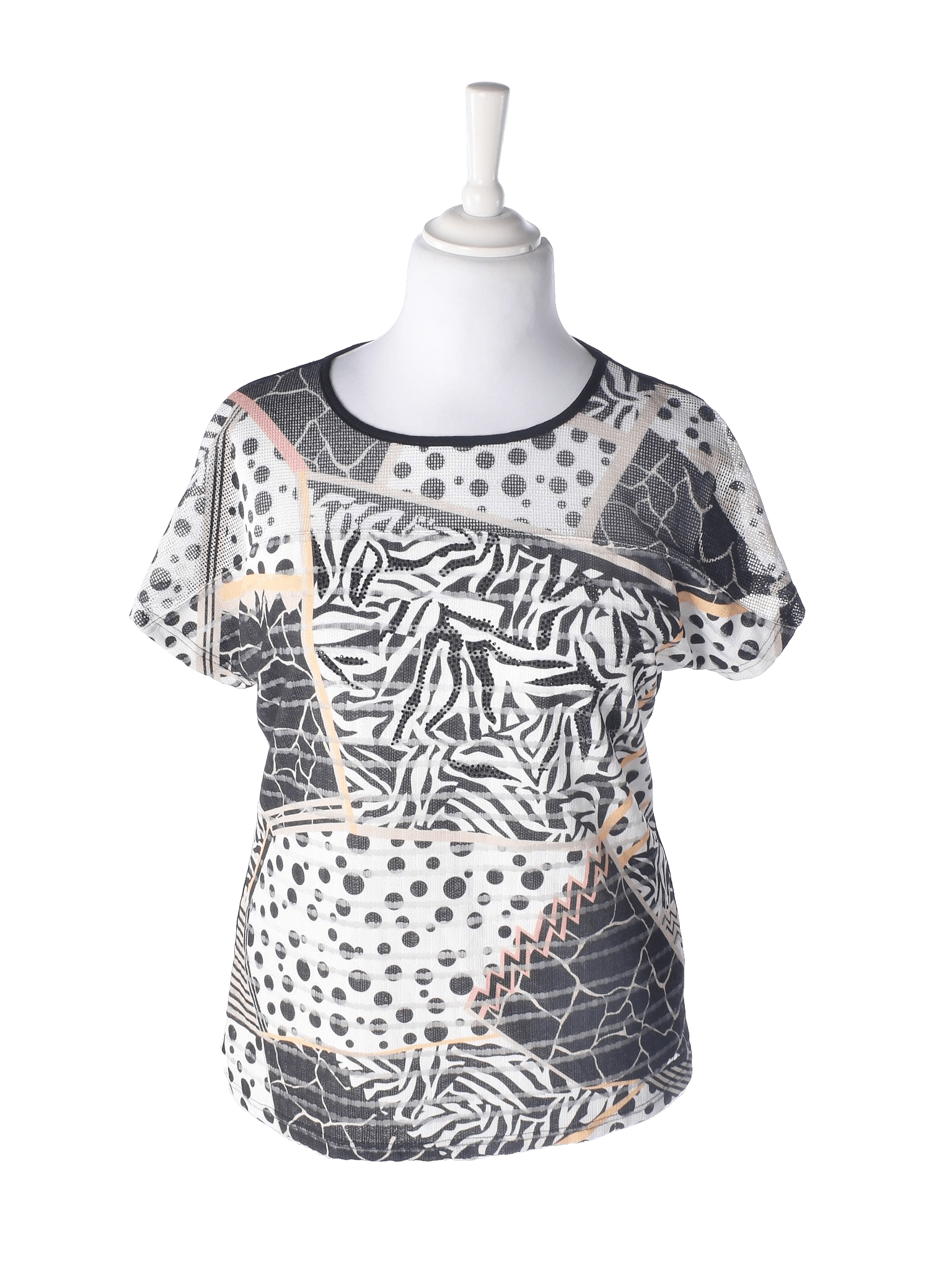 Godske T-Shirt - 42 / Multifarvet / Kvinde - SassyLAB Secondhand