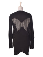 Grønnbæk Design Cardigan - S / Sort / Kvinde - SassyLAB Secondhand