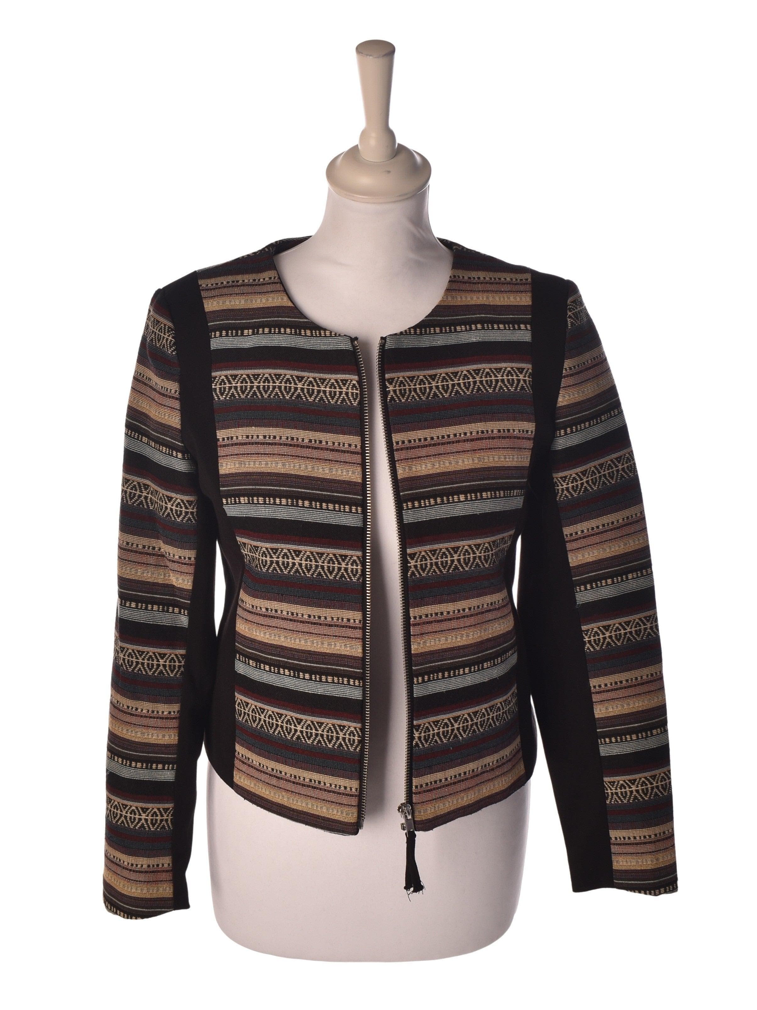 H&M Blazer - 36 / Brun / Kvinde - SassyLAB Secondhand