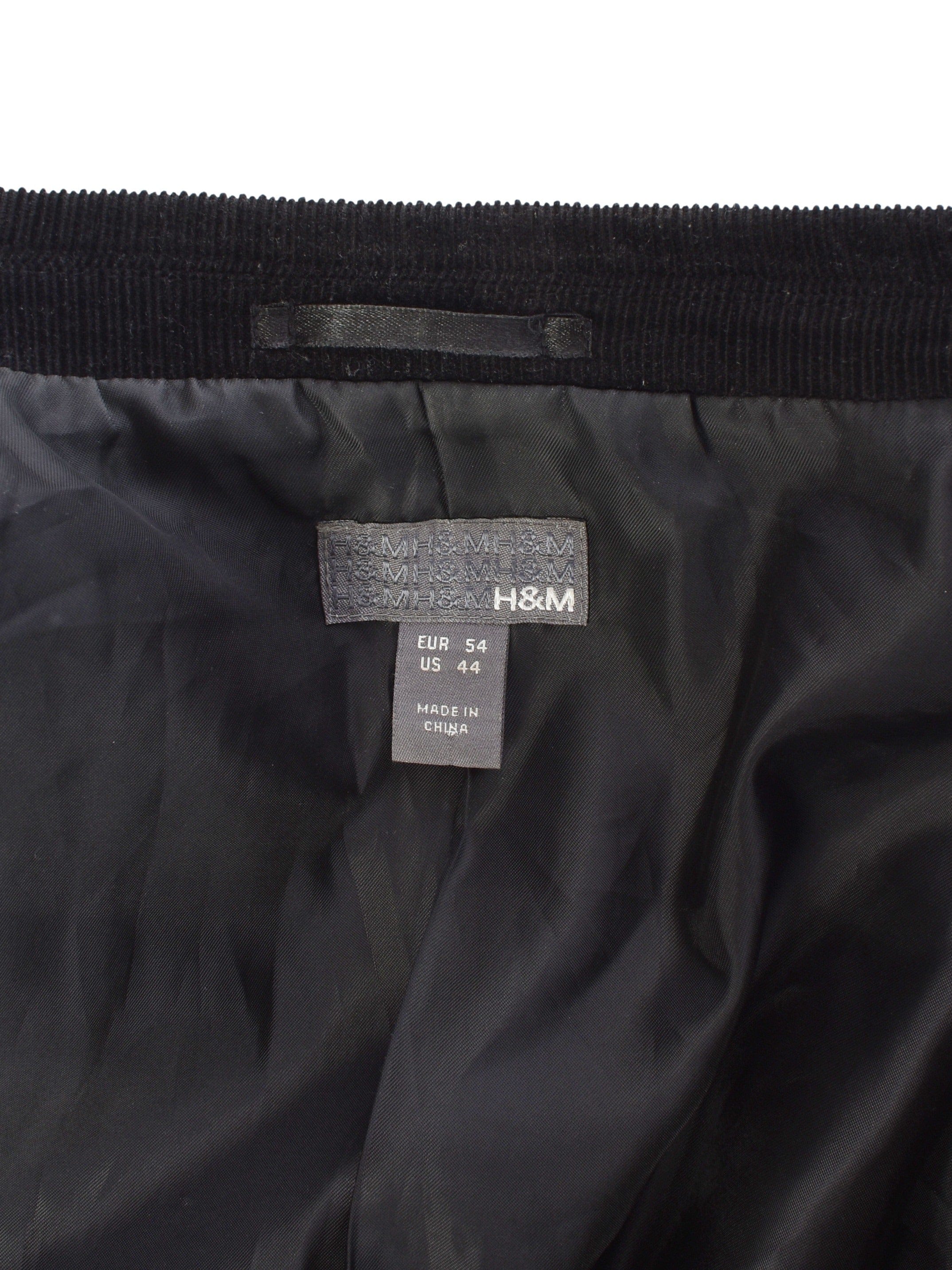 H&M Blazer - 54 / Sort / Mand - SassyLAB Secondhand