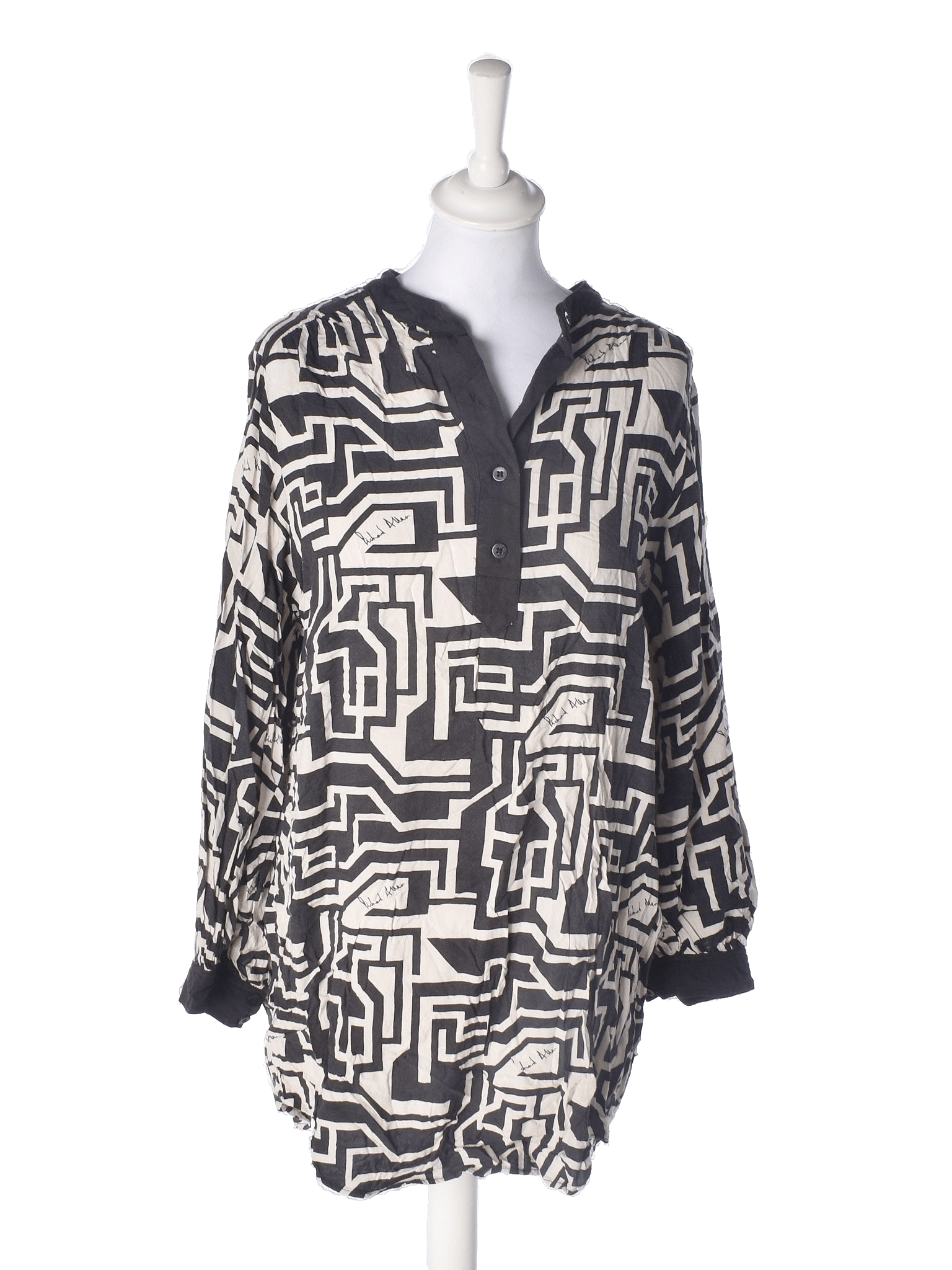 H&M Bluse - 36 / Multifarvet / Kvinde - SassyLAB Secondhand
