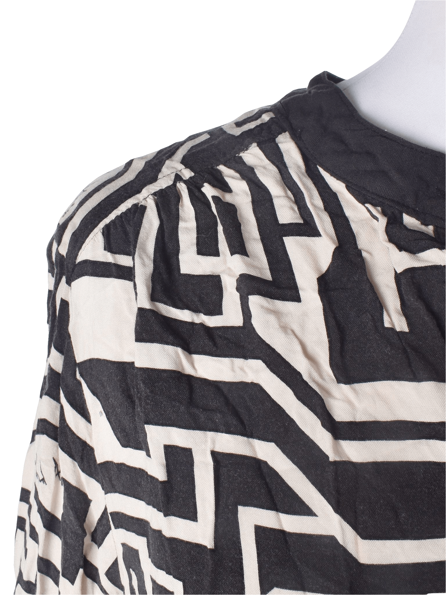 H&M Bluse - 36 / Multifarvet / Kvinde - SassyLAB Secondhand