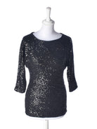 H&M Bluse - 38 / Sort / Kvinde - SassyLAB Secondhand