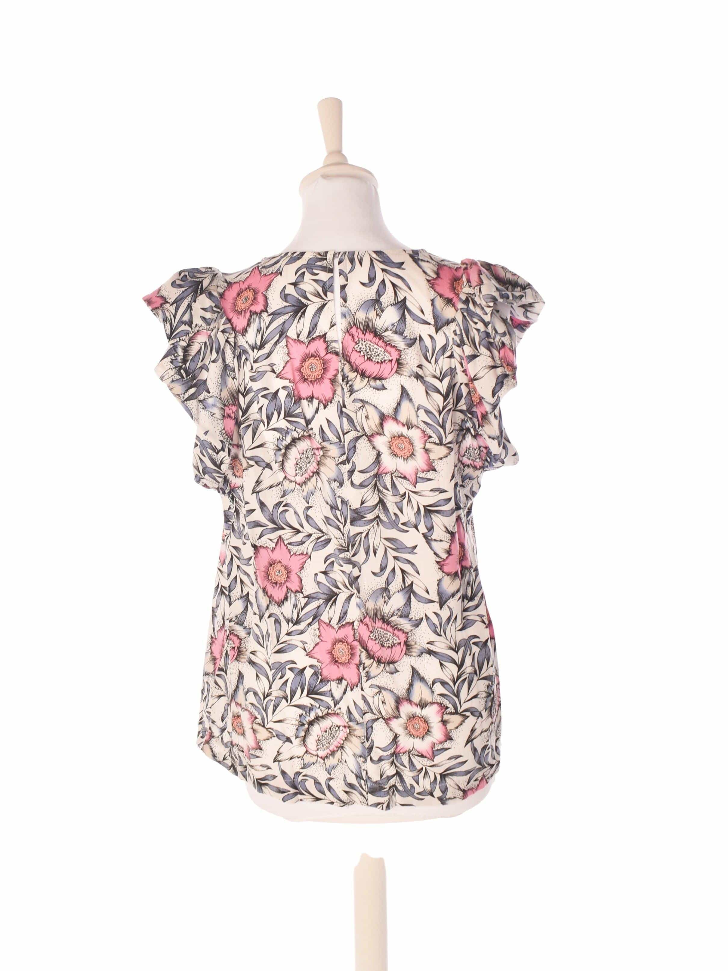 H&M Bluse - S / Blomstret / Kvinde - SassyLAB Secondhand
