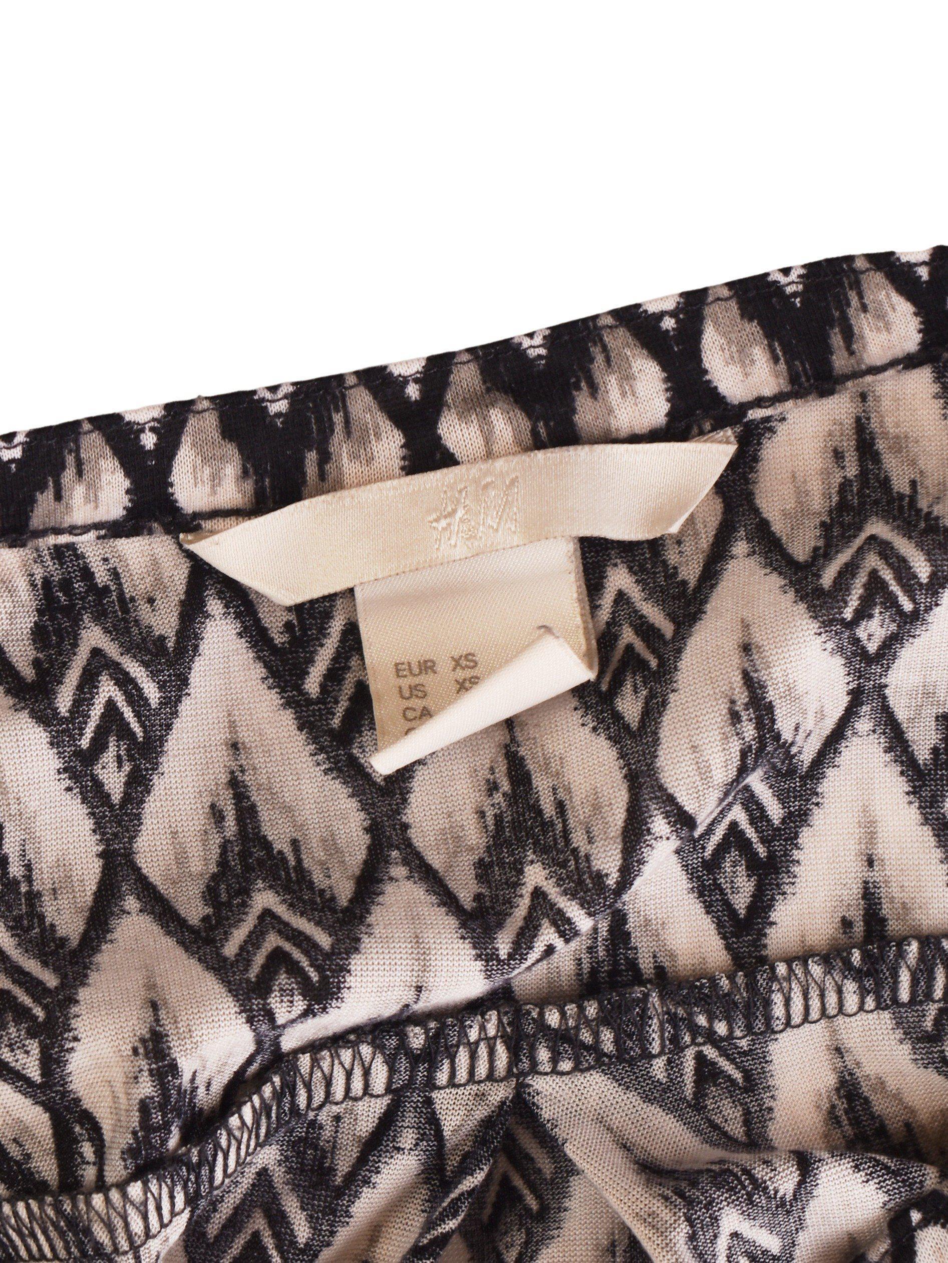 H&M Bluse - XS / Grå / Kvinde - SassyLAB Secondhand