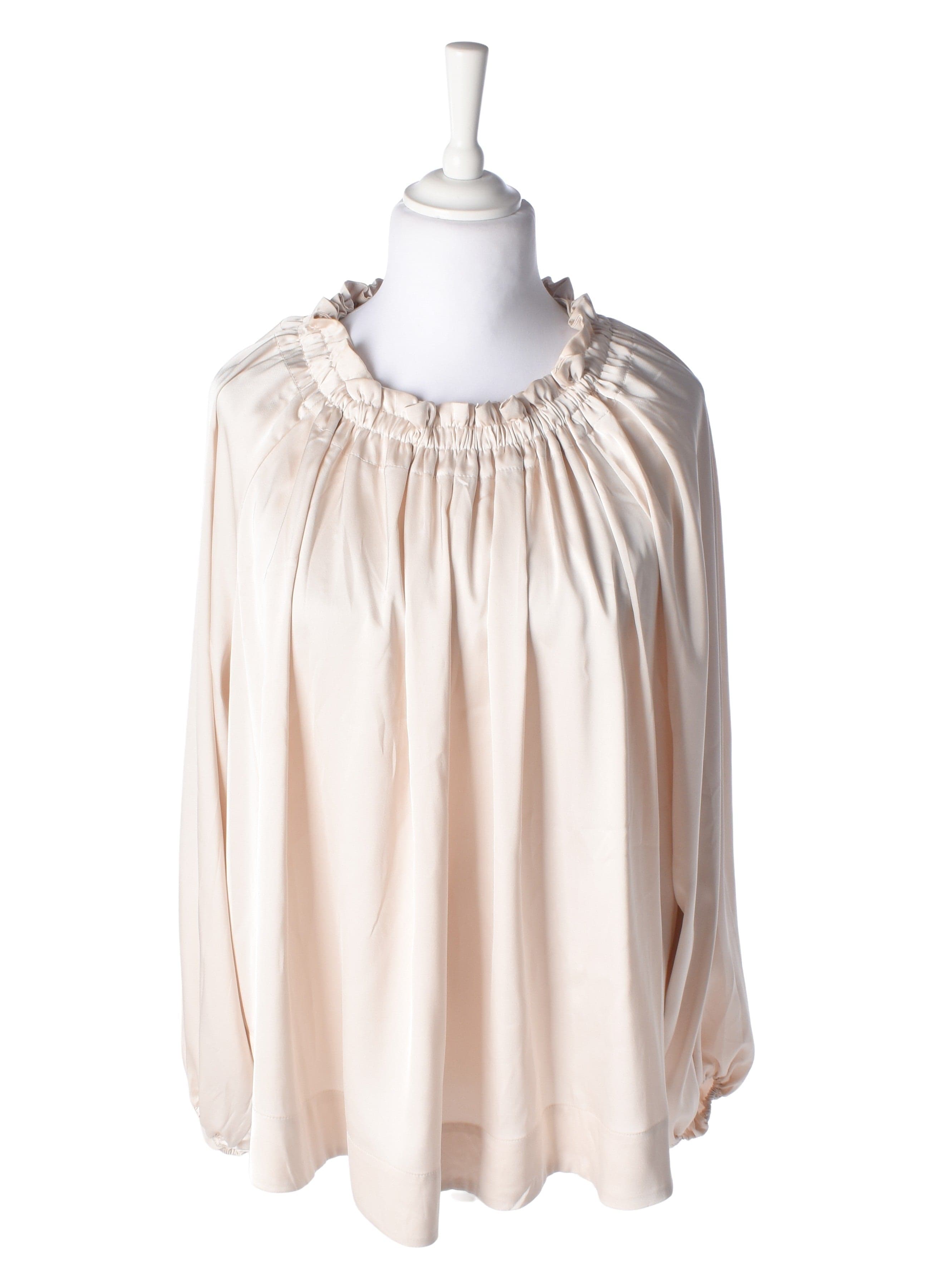 H&M Bluse - XXXL / Beige / Kvinde - SassyLAB Secondhand