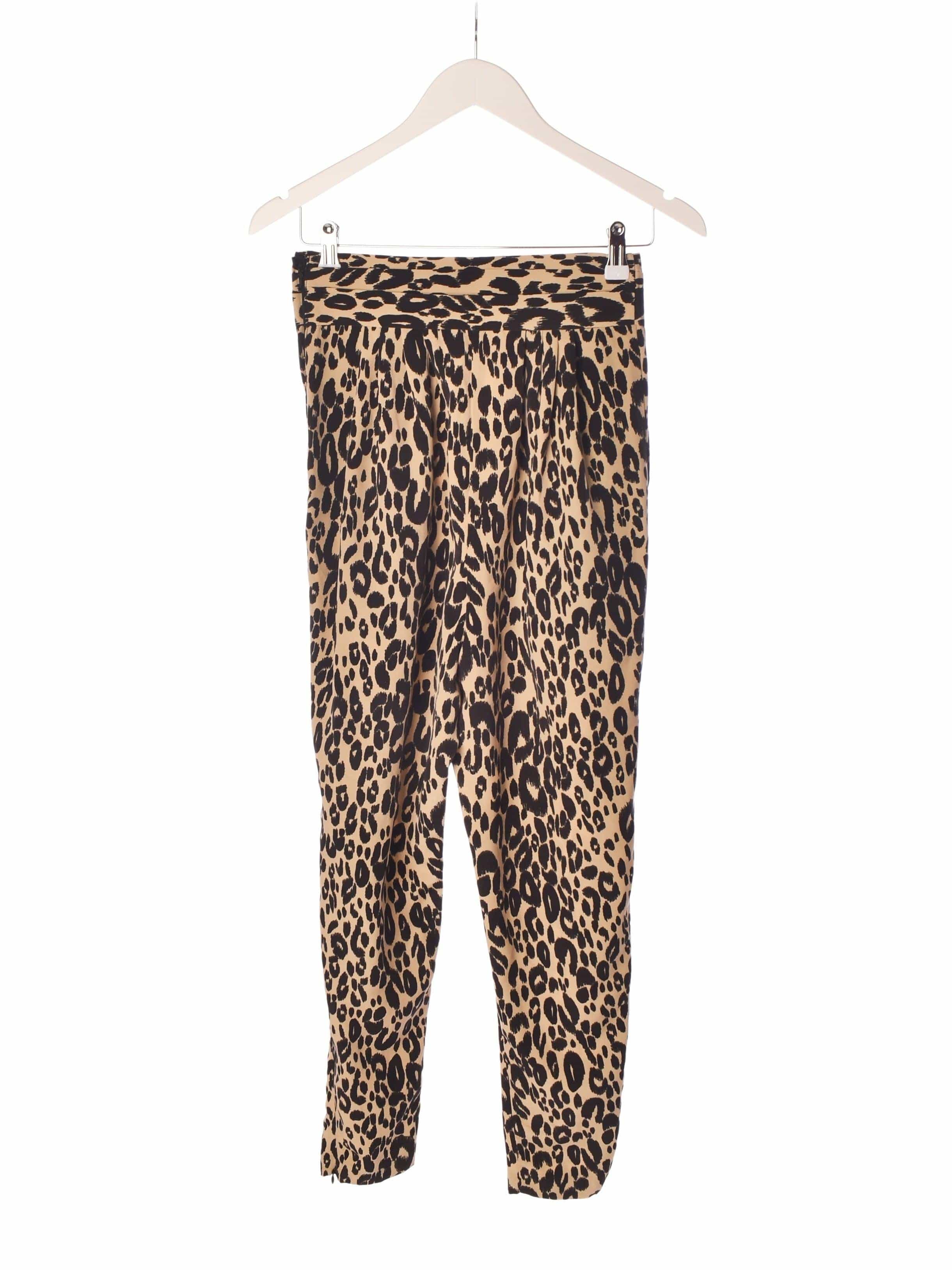 H&M Bukser - 34 / Dyreprint / Kvinde - SassyLAB Secondhand