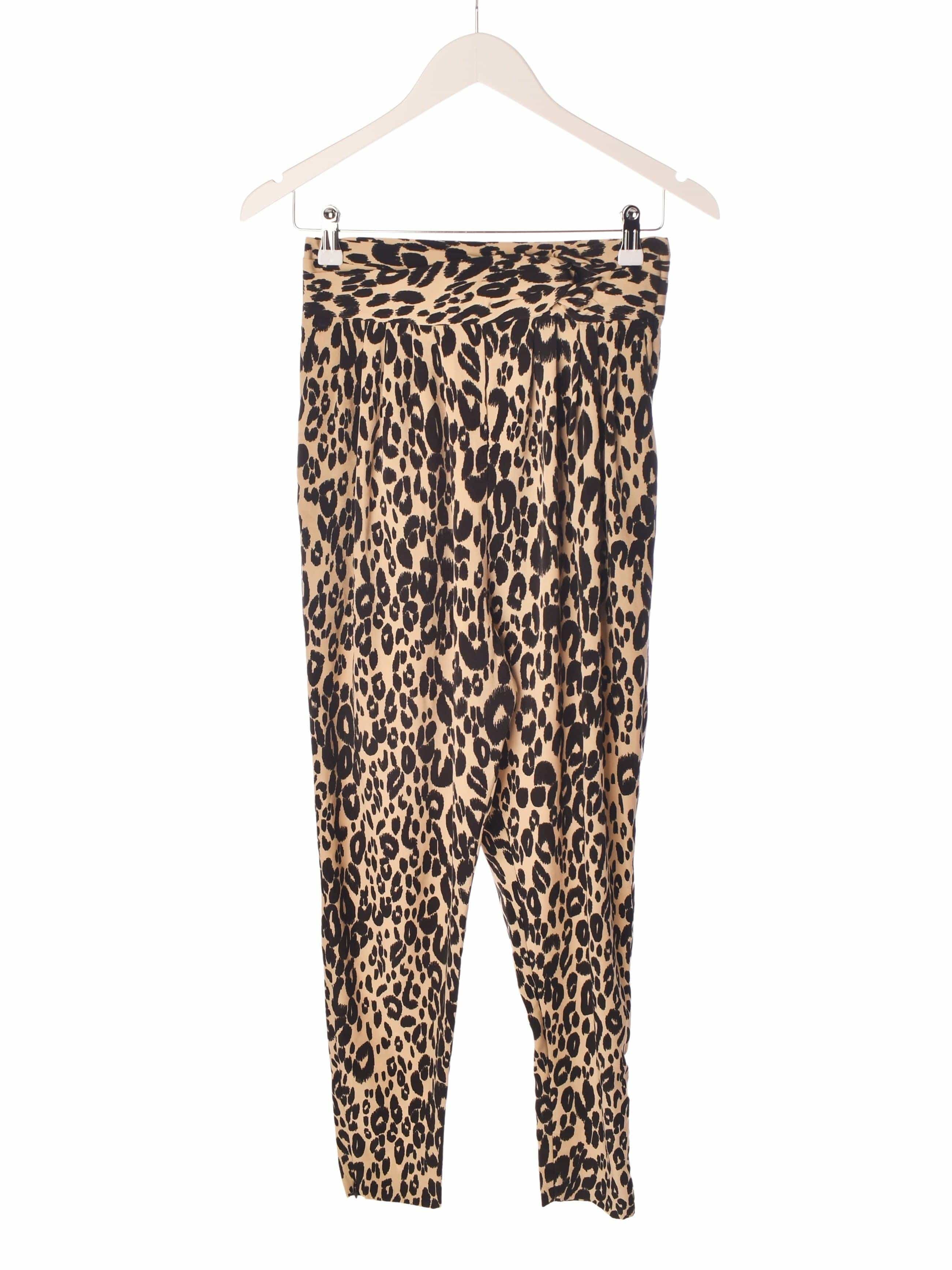 H&M Bukser - 34 / Dyreprint / Kvinde - SassyLAB Secondhand