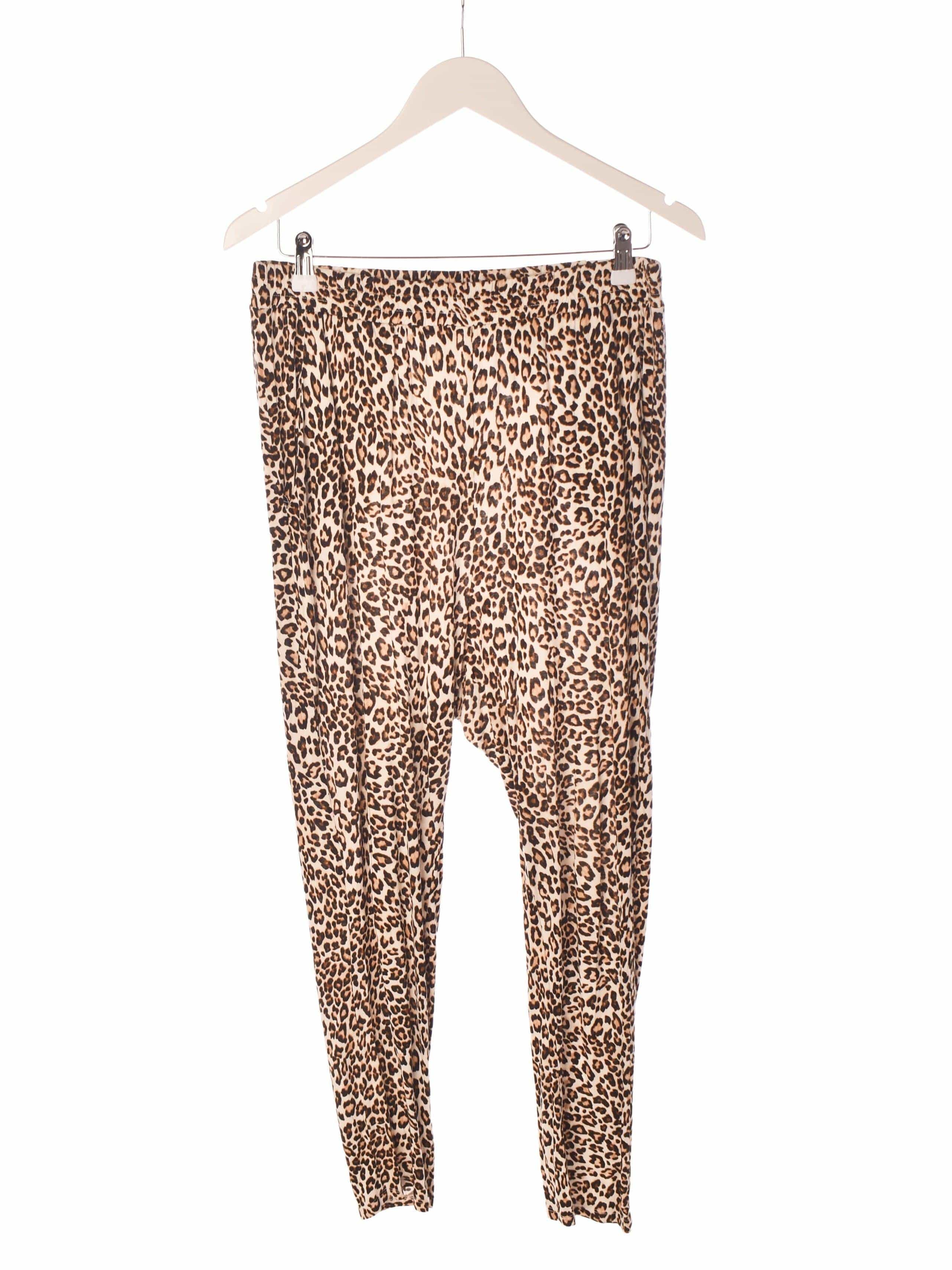 H&M Bukser - M / Dyreprint / Kvinde - SassyLAB Secondhand