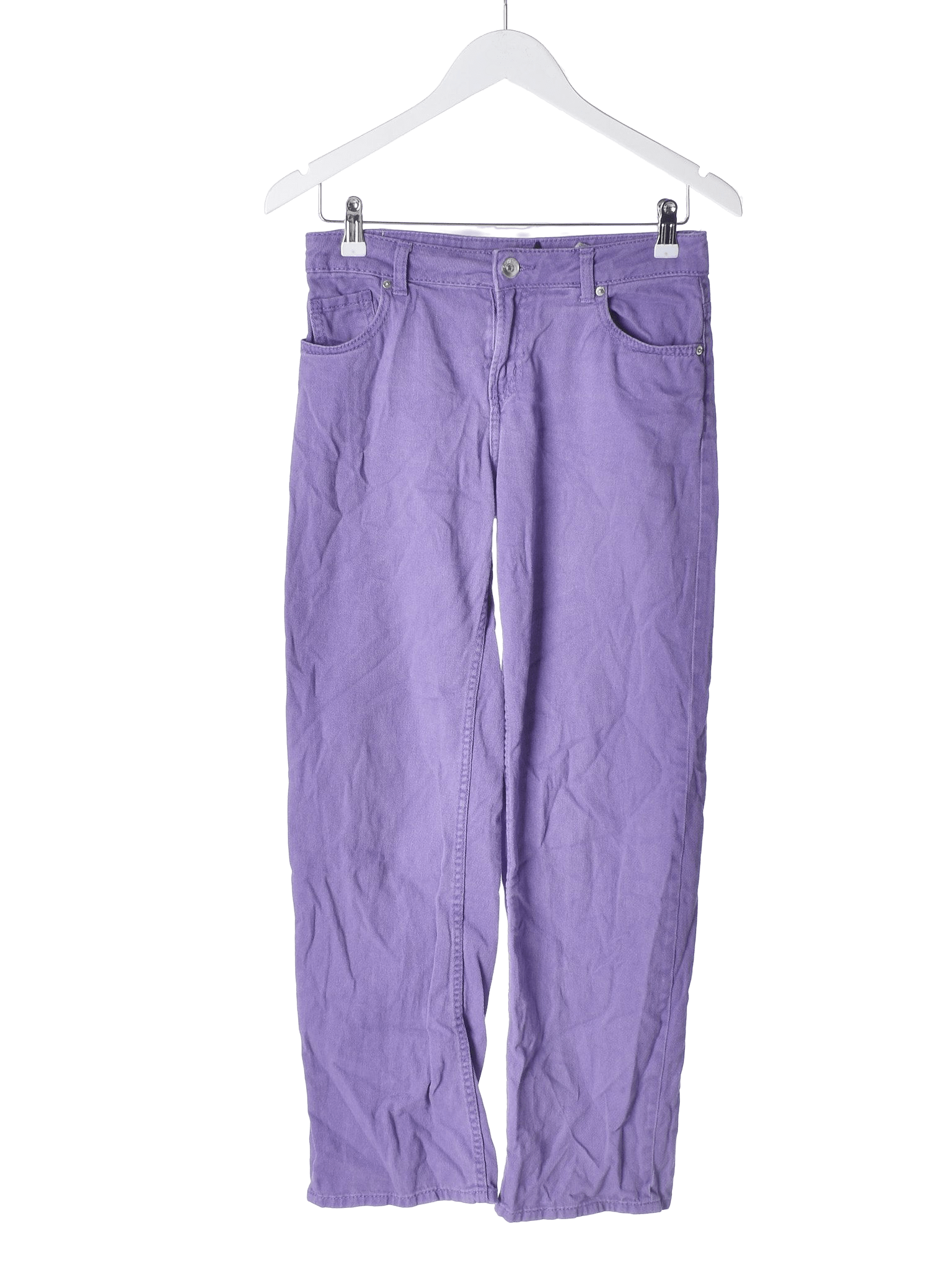 H&M Divided Bukser - 34 / Lilla / Kvinde - SassyLAB Secondhand
