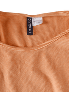 H&M Divided Crop top - L / Orange / Kvinde - SassyLAB Secondhand
