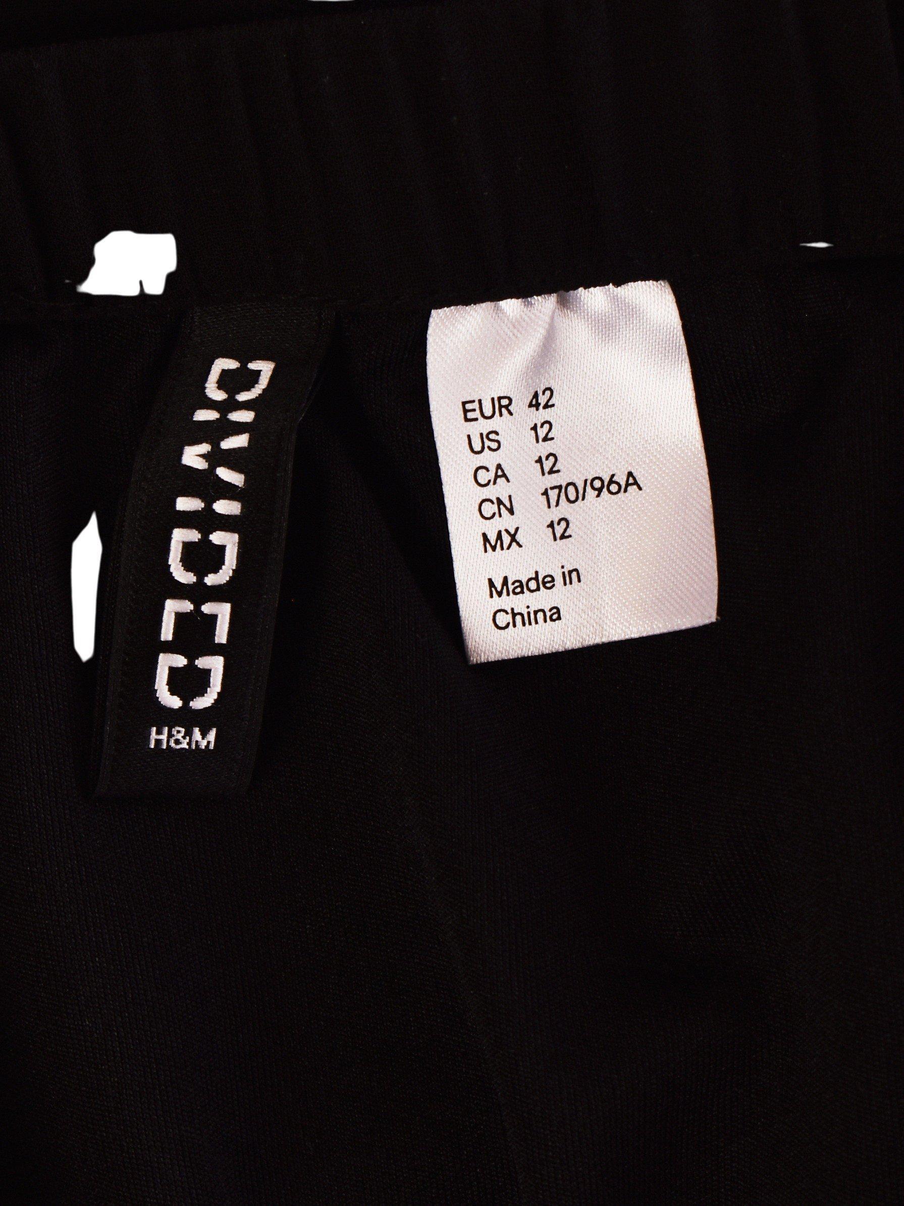 H&M Divided Kjole - 42 / Sort / Kvinde - SassyLAB Secondhand