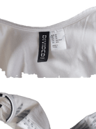 H&M Divided Kjole - XS / Hvid / Kvinde - SassyLAB Secondhand