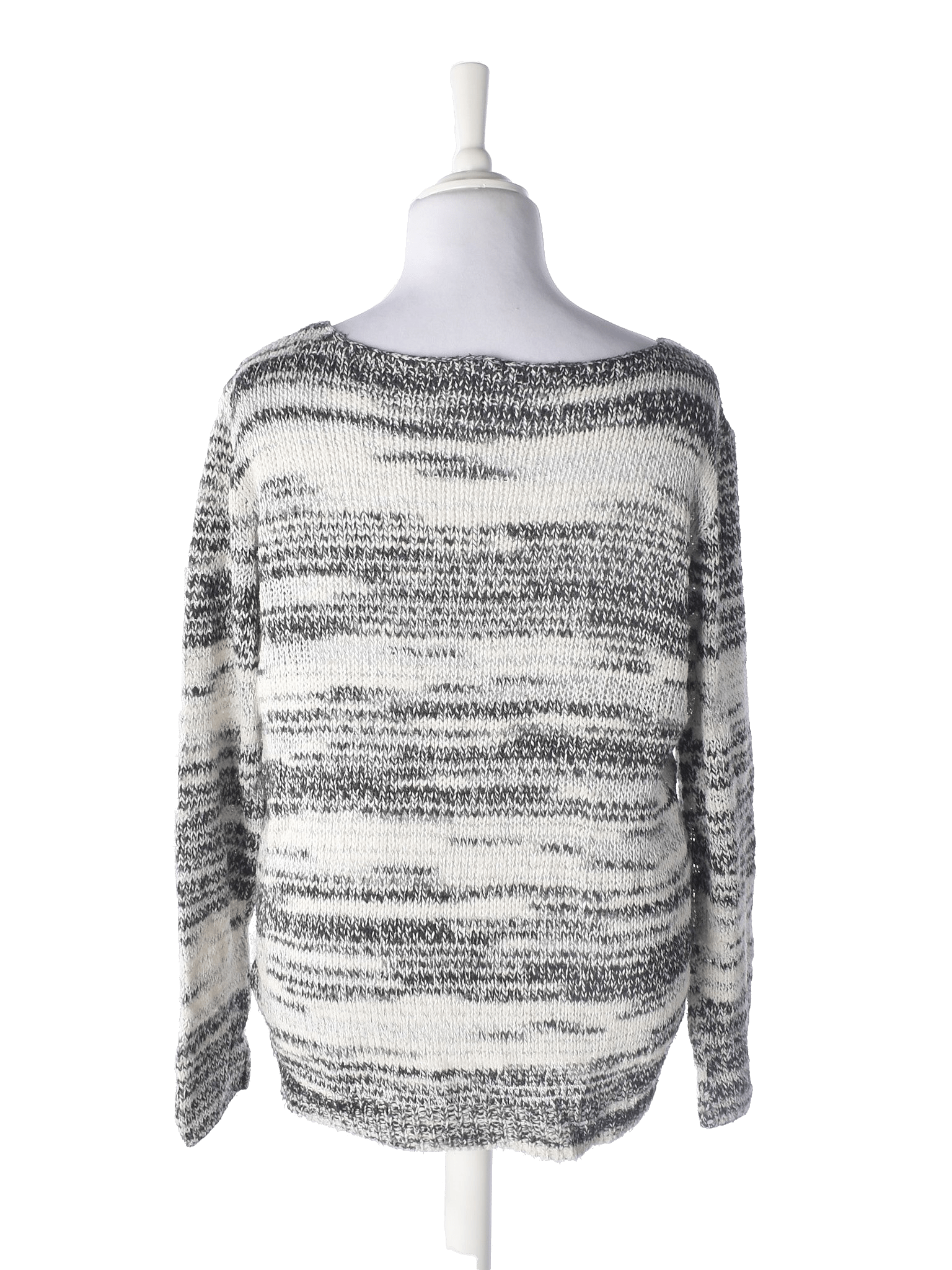 H&M Divided Striktrøje - L / Grå / Kvinde - SassyLAB Secondhand