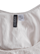H&M Divided T-Shirt - 38 / Hvid / Kvinde - SassyLAB Secondhand