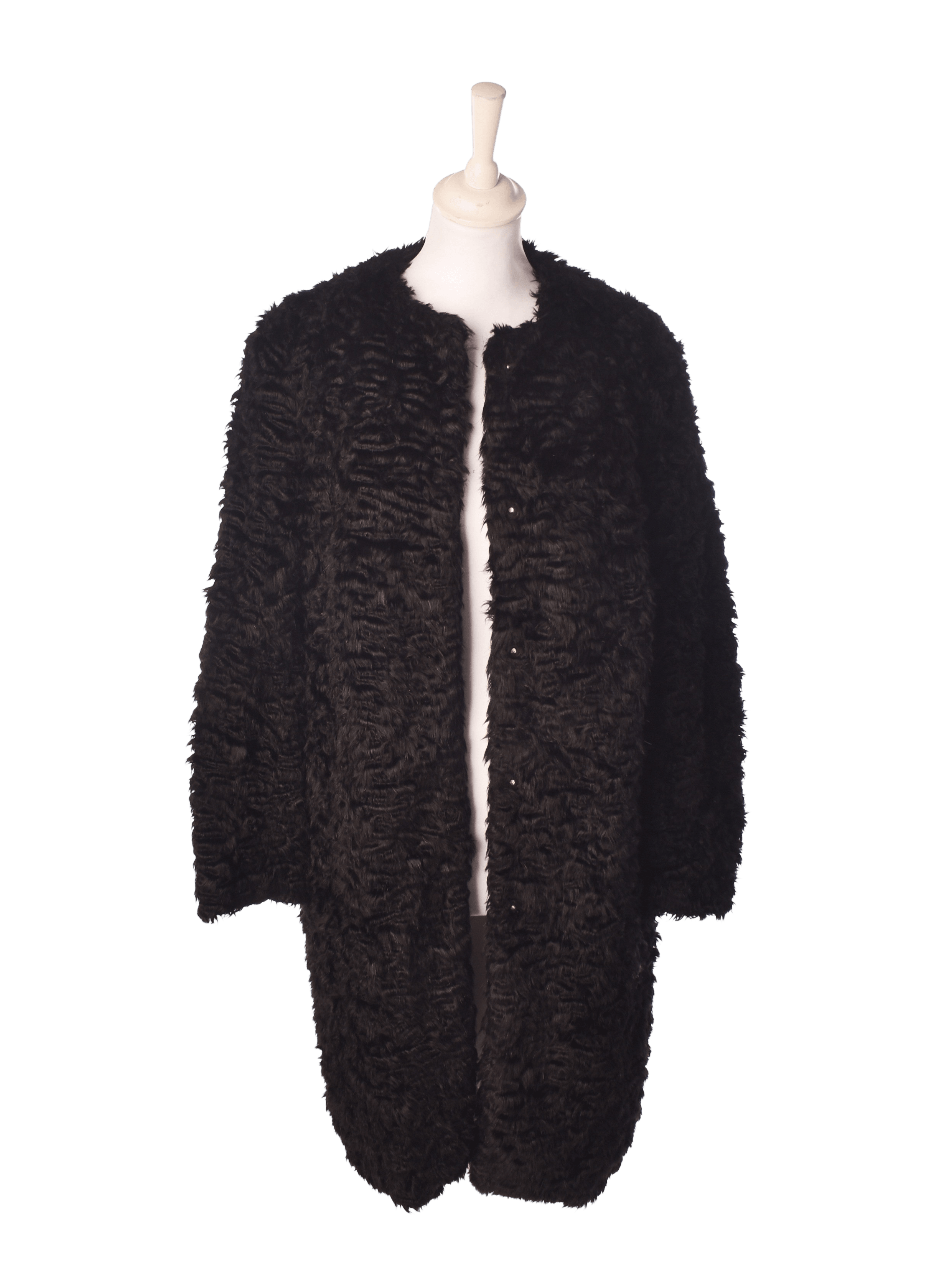 H&M Frakke - 36 / Sort / Kvinde - SassyLAB Secondhand